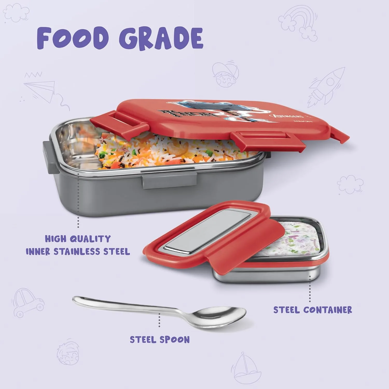 Marvel Hugo Tiffin Box (Milton) - Image 16