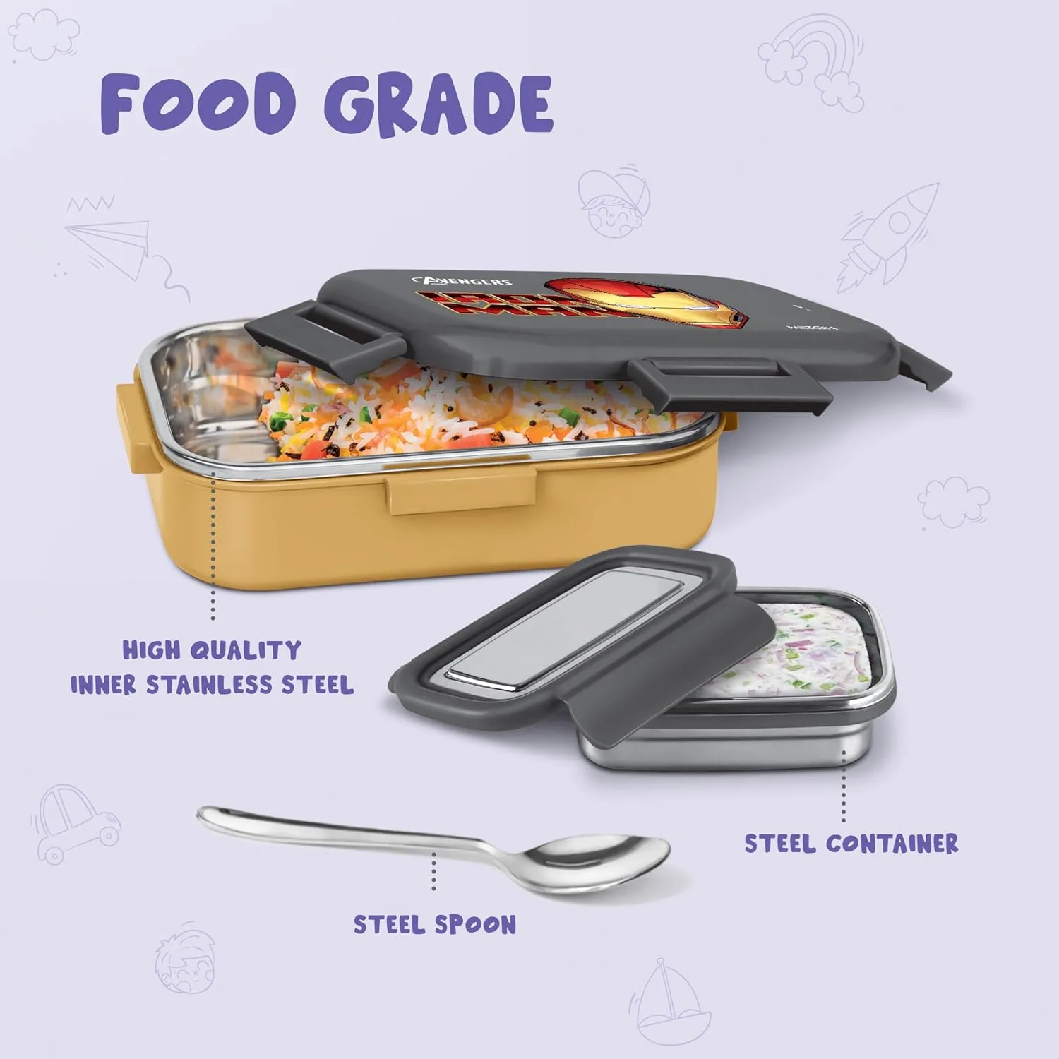 Marvel Hugo Tiffin Box (Milton) - Image 6