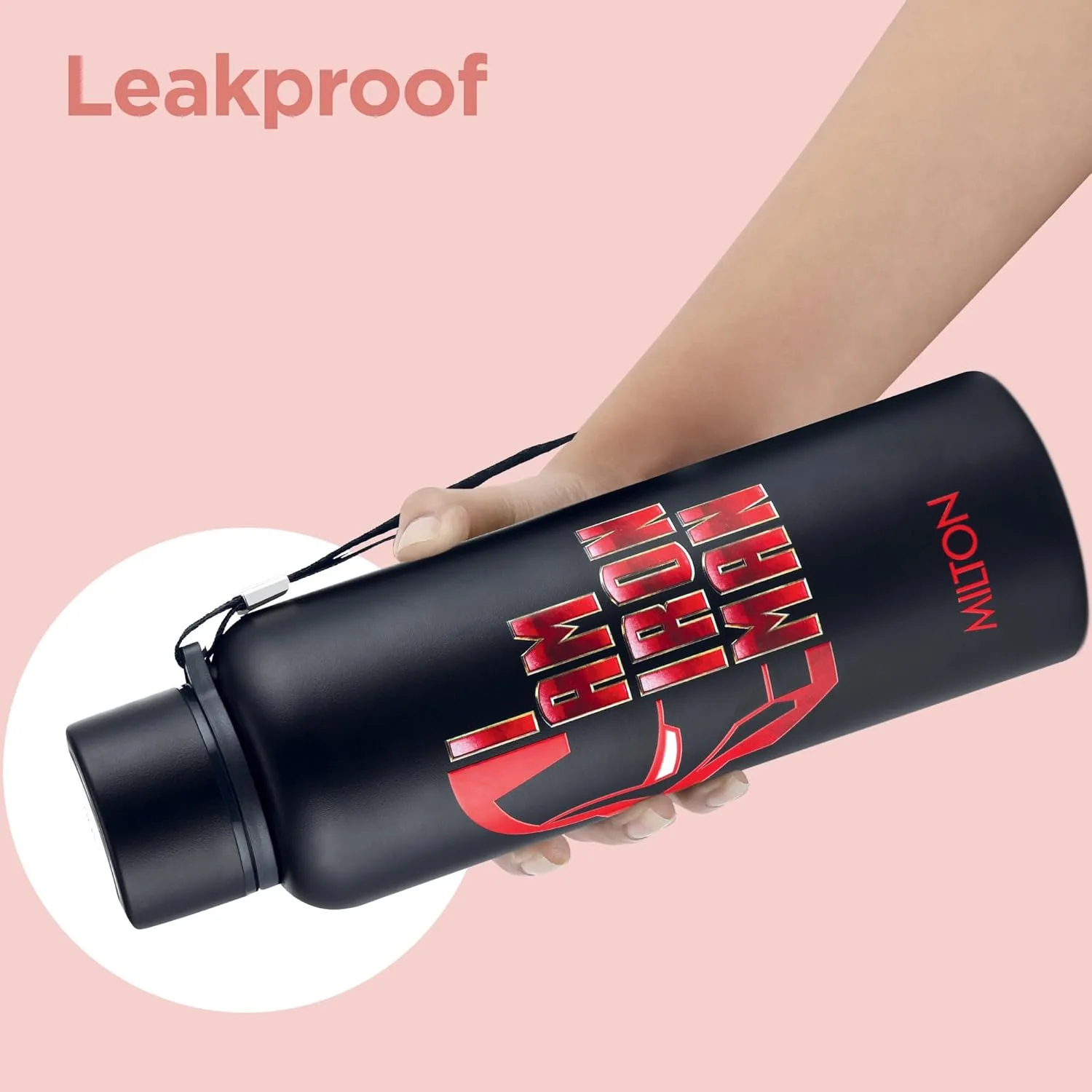 Marvel Iron Man Artedge Water Bottle (Milton) - Image 10