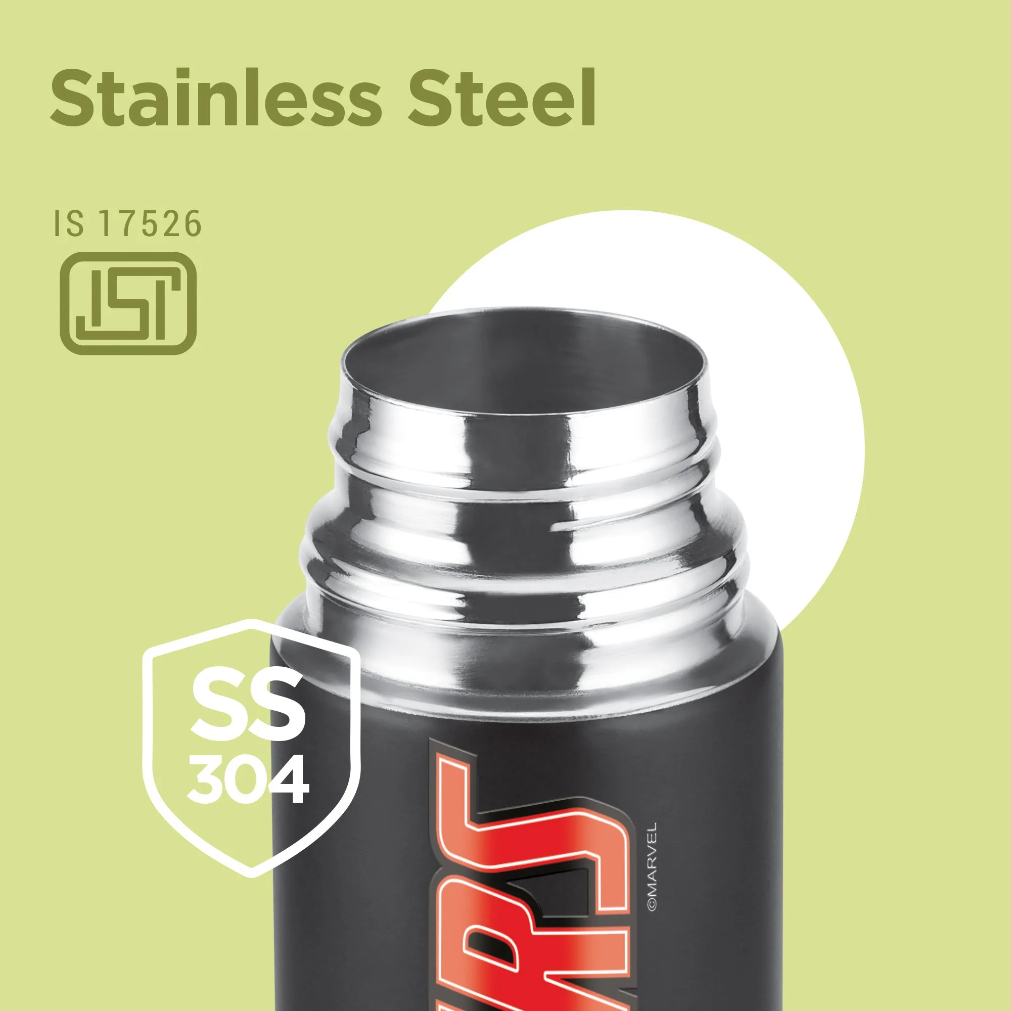 Marvel Mighty Avengers Thermosteel Bottle (Milton) - Image 9