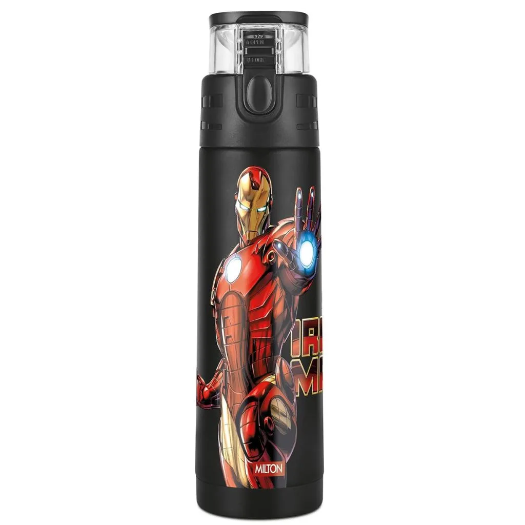 Marvel Mighty Iron Man Thermosteel Bottle (Milton) - Image 2