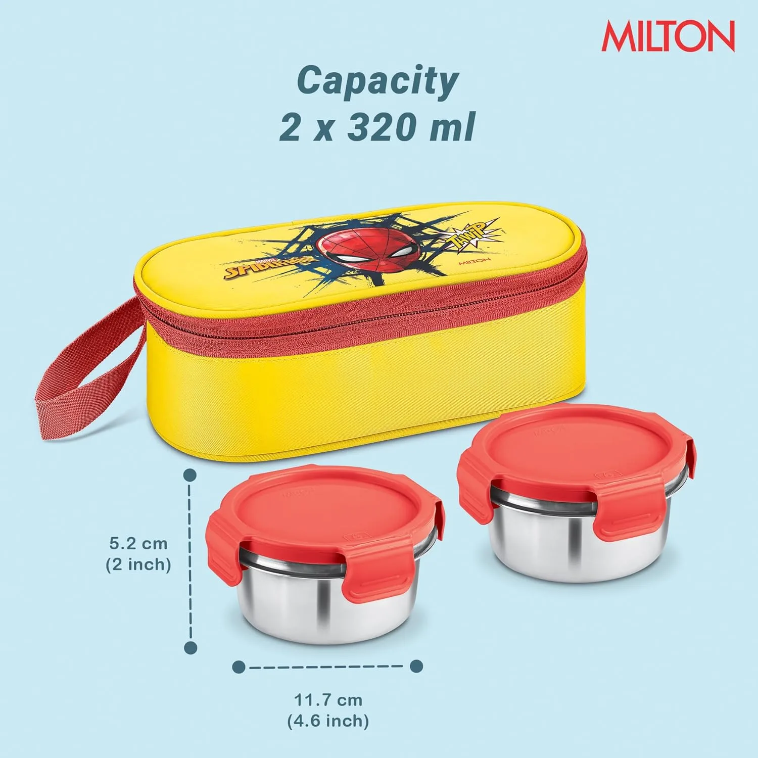 Marvel Power Bite Kids Tiffin (Milton) - Image 7