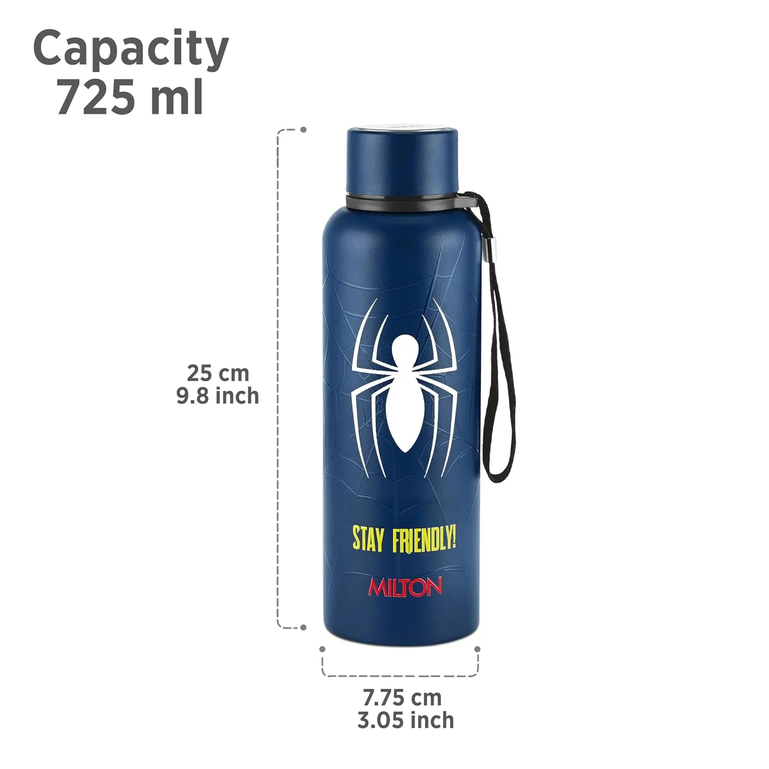 Marvel Spider Man Artedge Water Bottle (Milton) - Image 4