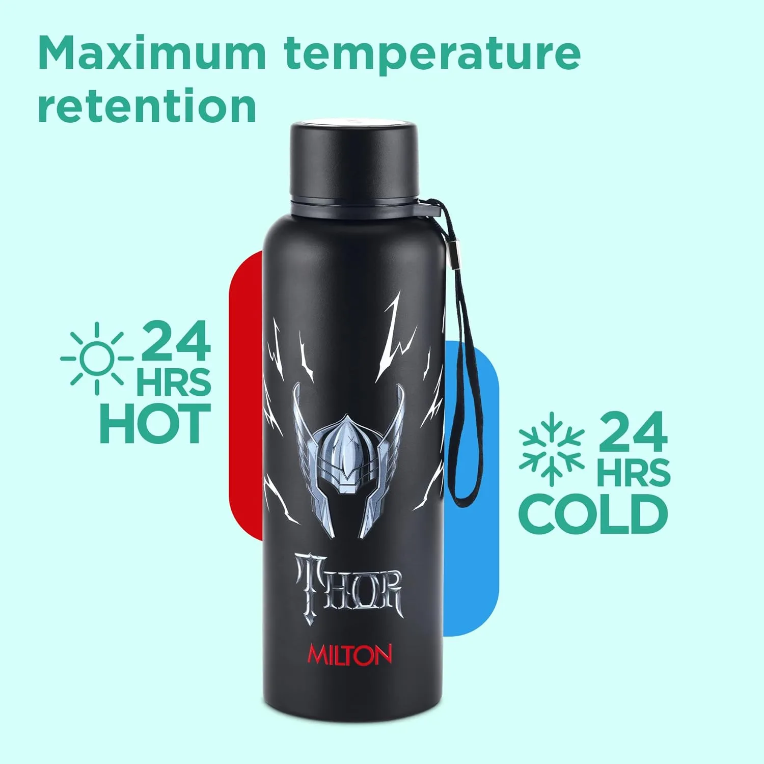 Marvel Thor Artedge Water Bottle (Milton) - Image 3