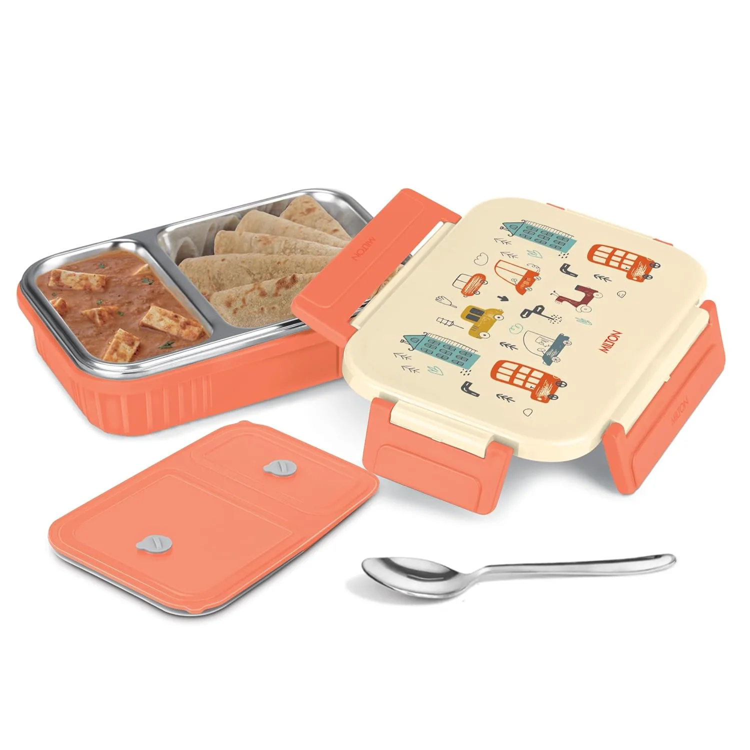 Meal Safe 2 Insulated Leak Proof Tiffin (Milton) - Image 3