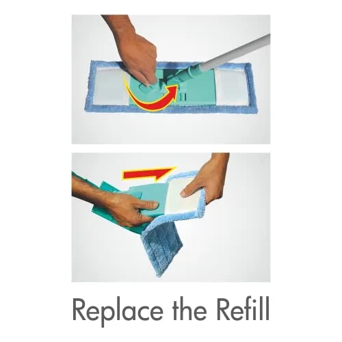 Microfiber Flat Mop - Wet & Dry (Spotzero by Milton) - Image 4