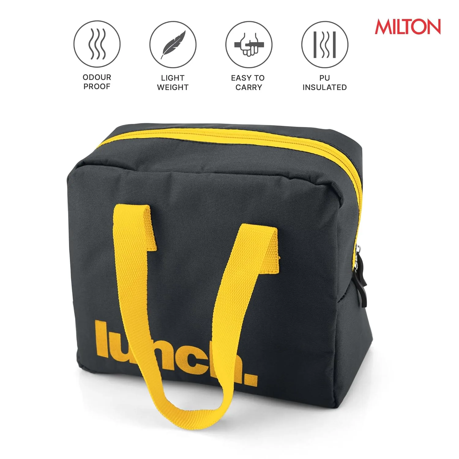 Milange Fabric Lunch Bag (Only Bag, No Containers Included) - Image 2