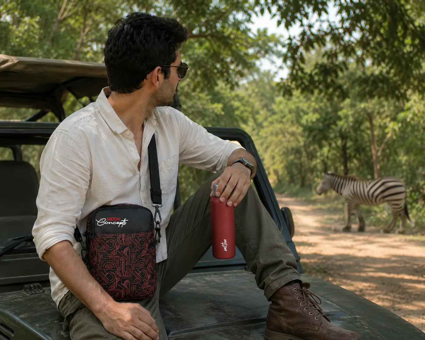 Milton Concepts Sling Bag - Red