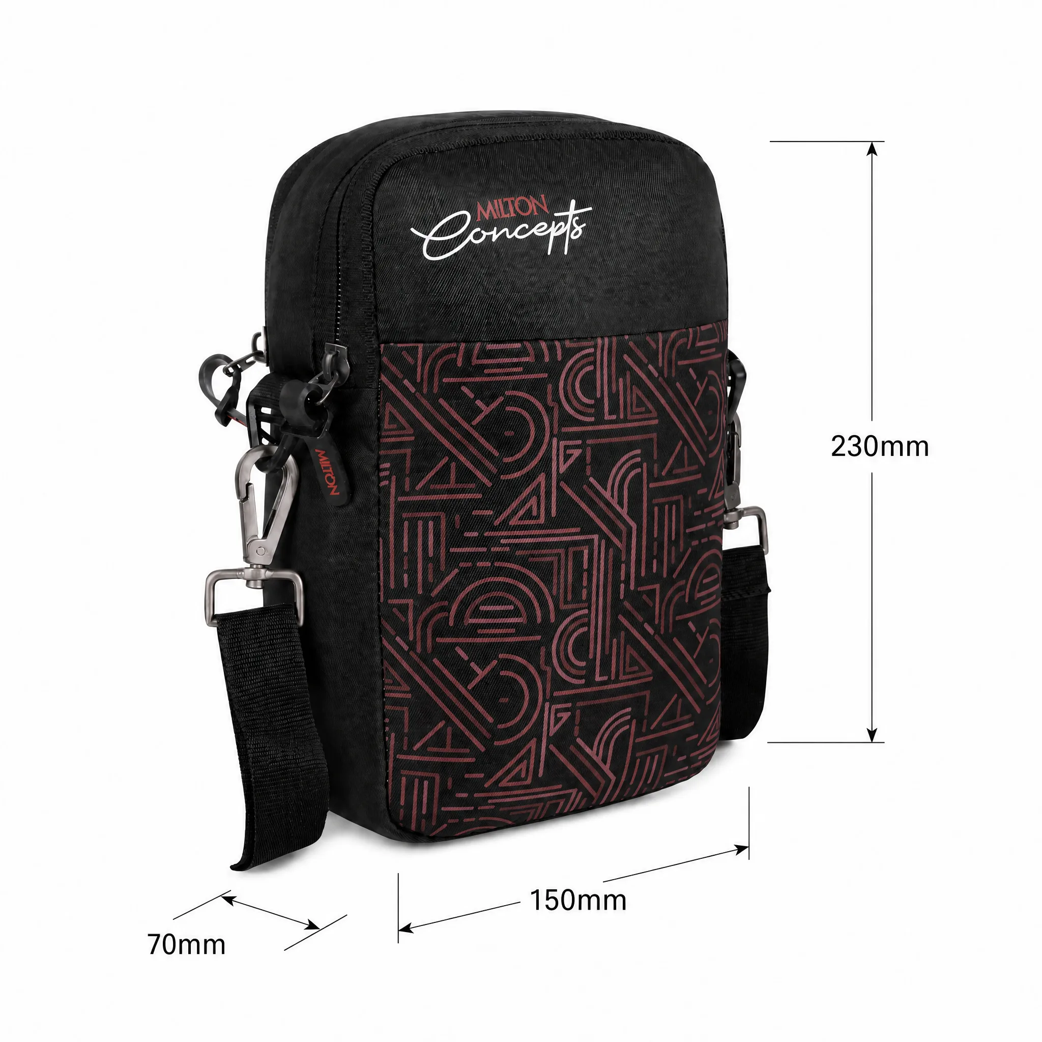 Milton Concepts Sling Bag - Red - Image 4