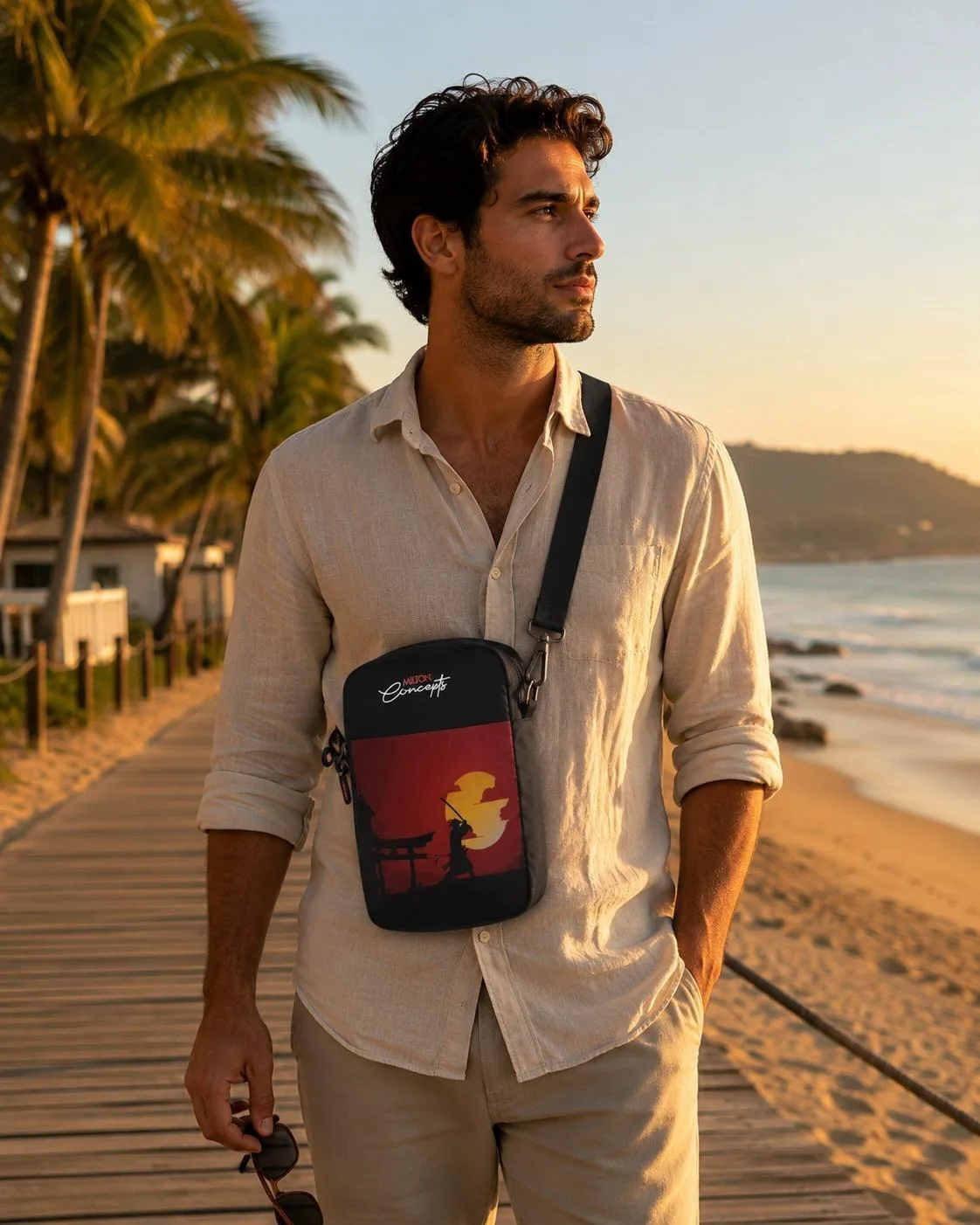 Milton Concepts Sling Bag - Samurai Black - Image 1