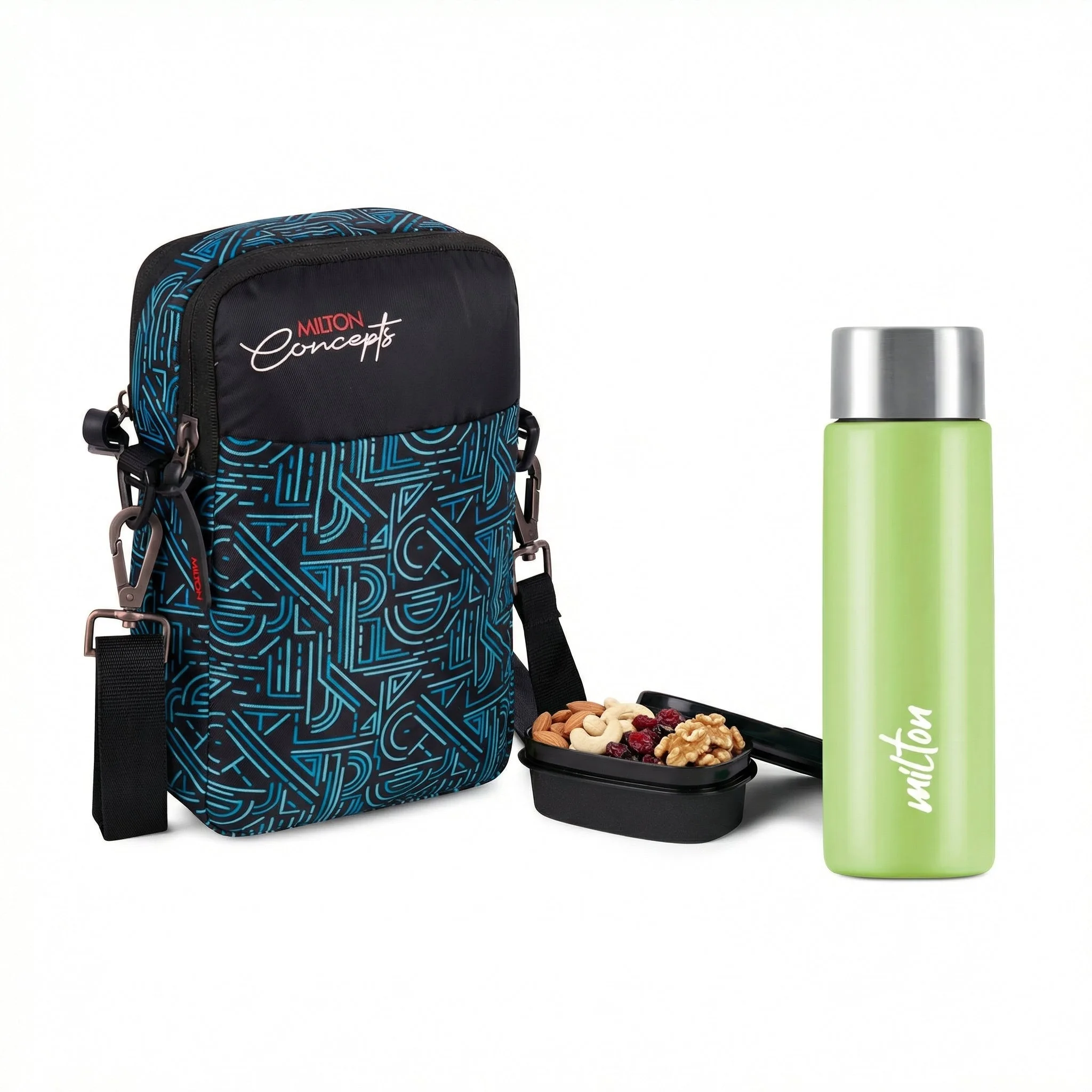 Milton Concepts Sling Bag - Teal Blue - Image 11