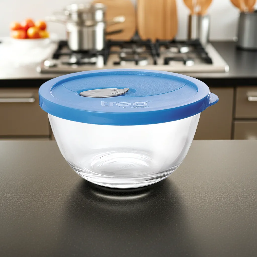 Mixing Bowl 1500 With Flexi Lid (Treo by Milton) - Image 1