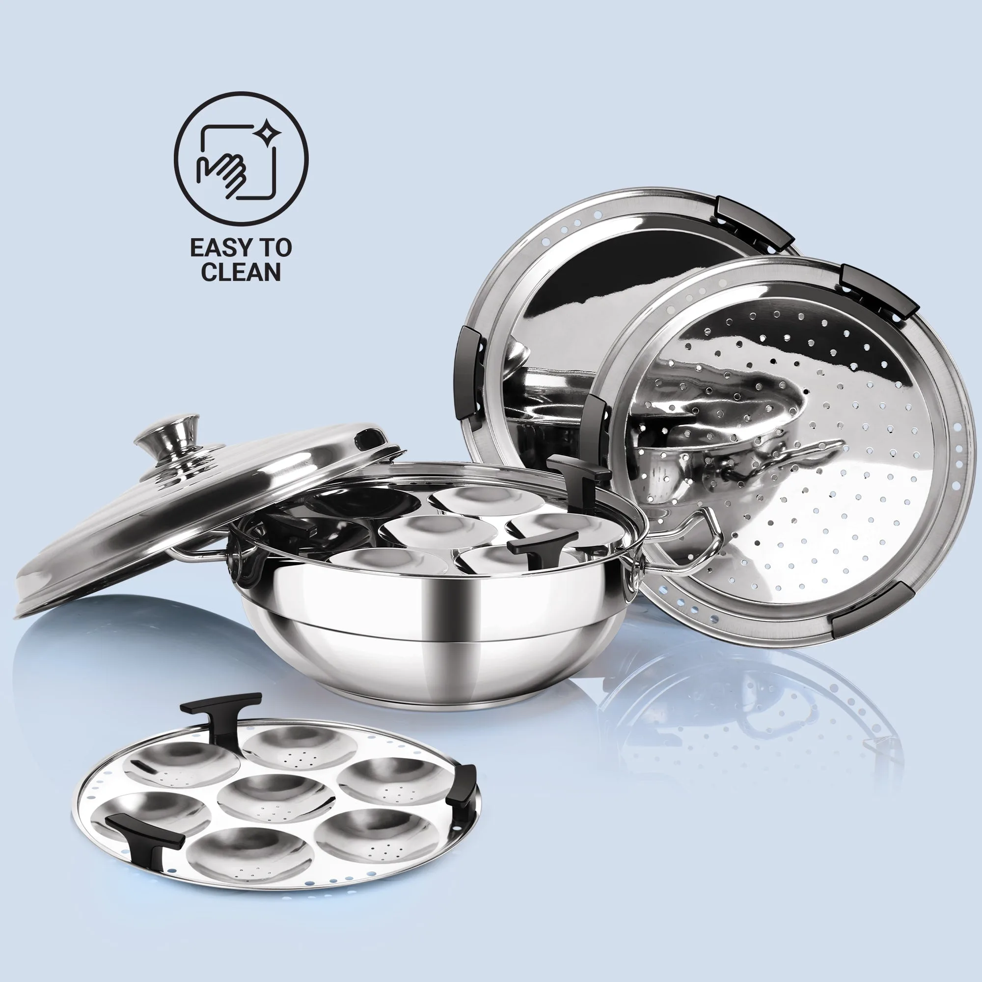 Multi Kadhai With Lid (Milton Procook) Disc - Image 2