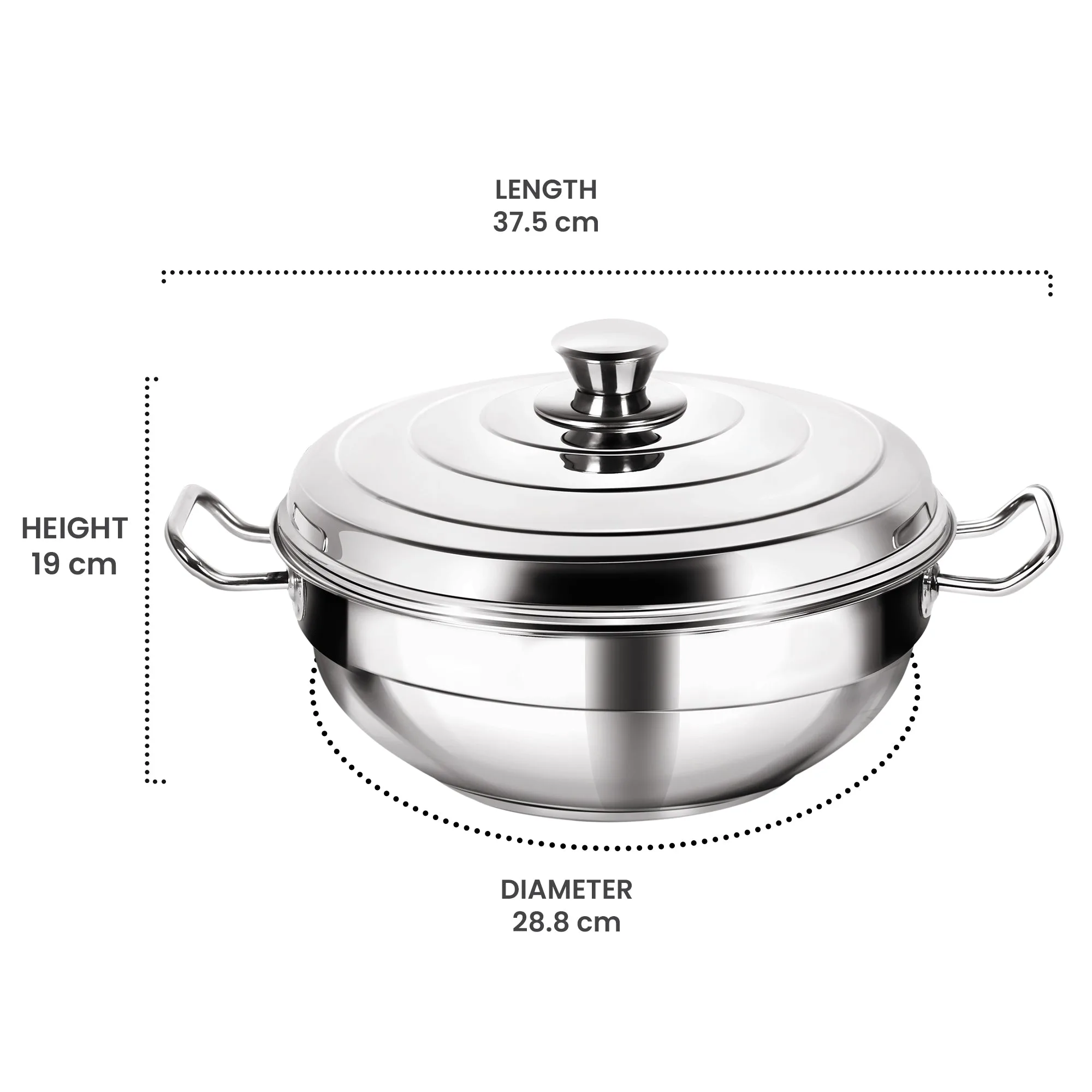 Multi Kadhai With Lid (Milton Procook) Disc - Image 8