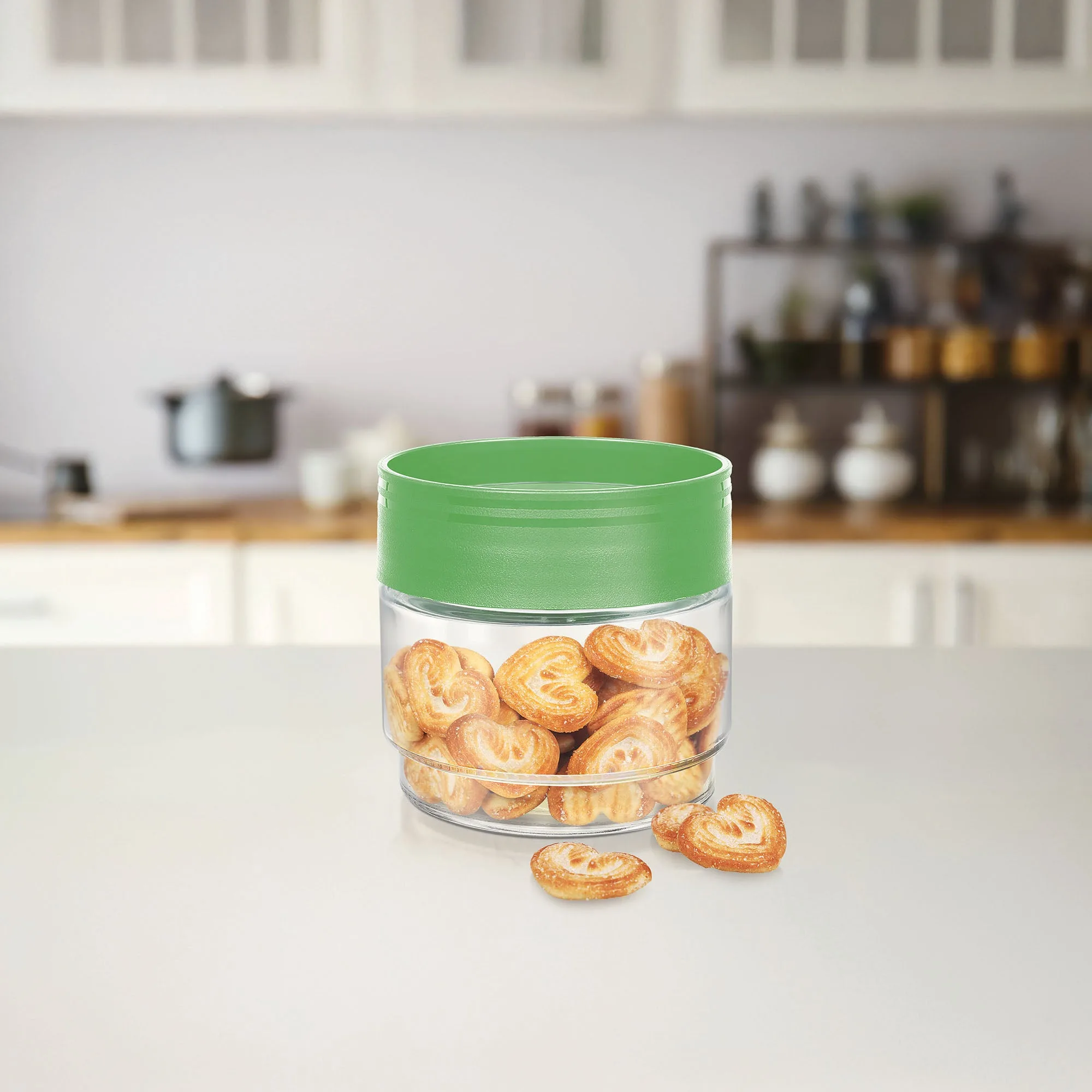 One Up Narrow and Wide Glass Jar (Treo by Milton) - Image 1