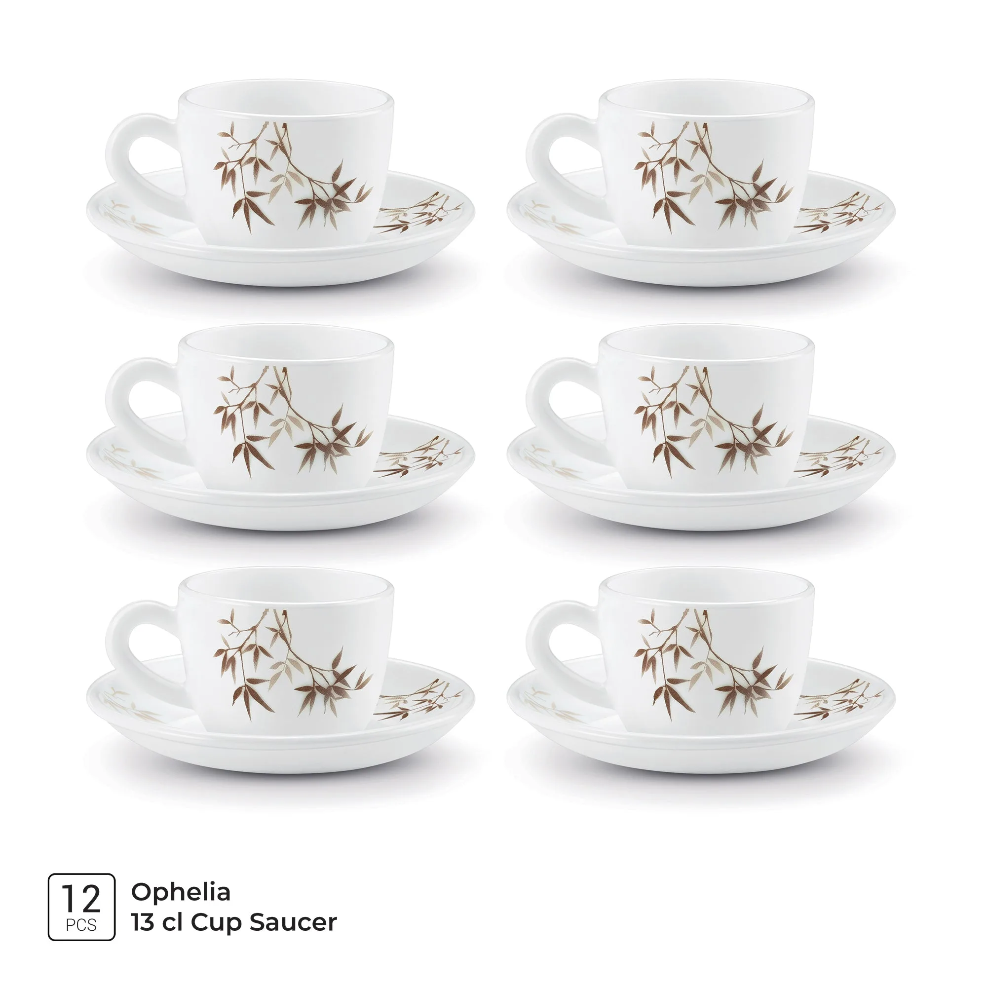 Ophelia 13 CL Cup Saucer Set - ARASHI (Treo by Milton) - Image 4