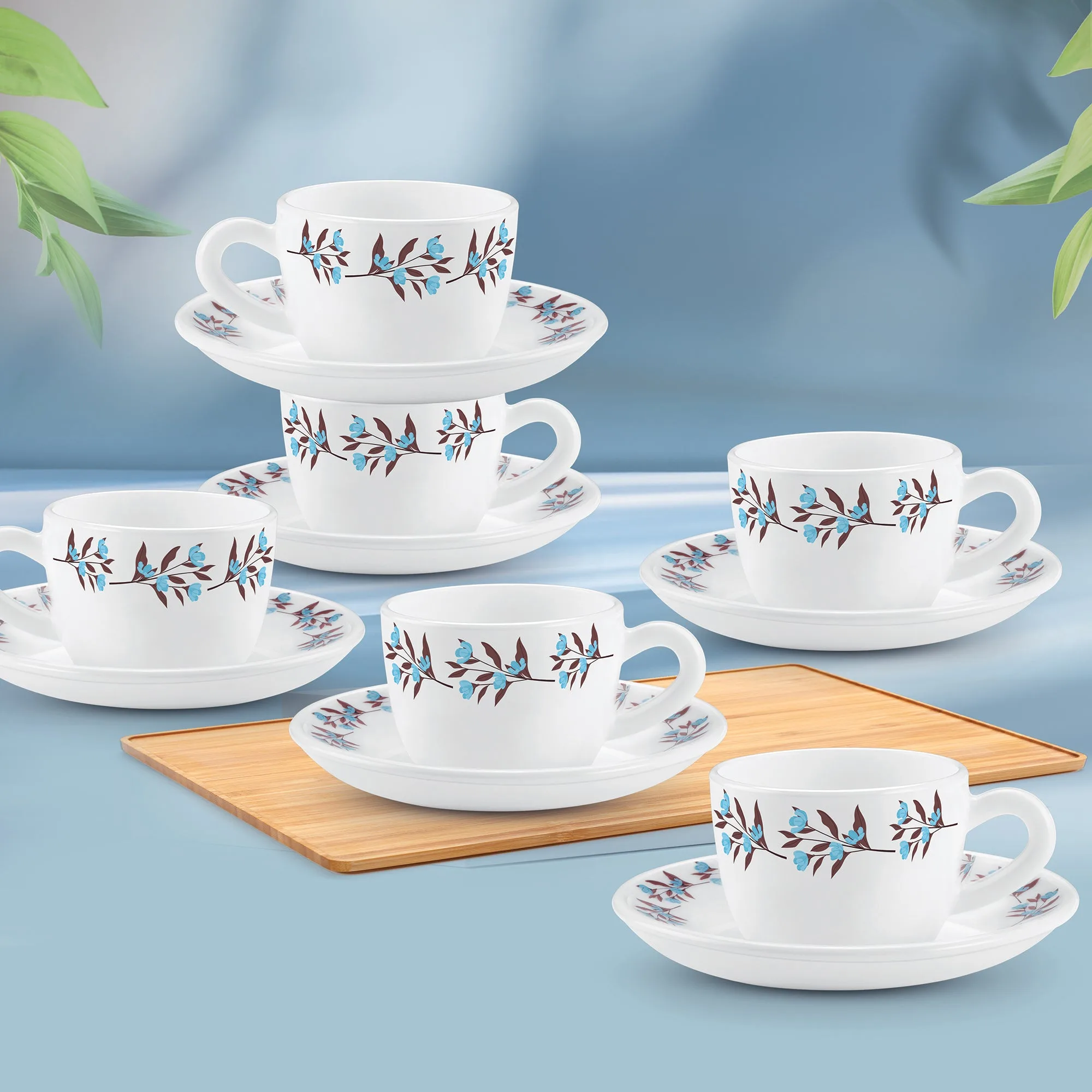 Ophelia 13 CL Cup Saucer Set - LAVELLE (Treo by Milton) - Image 1