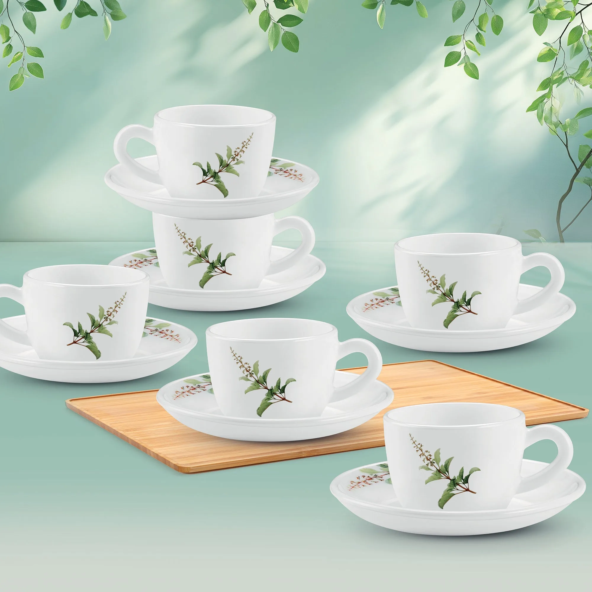 Ophelia 13 CL Cup Saucer Set - SAVIRA (Treo by Milton) - Image 1