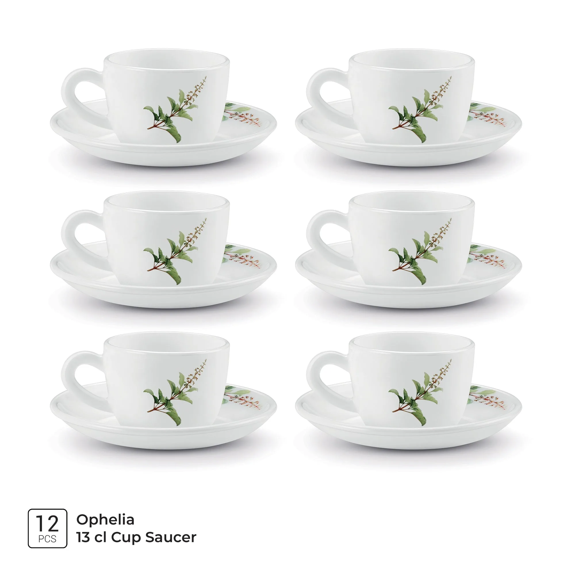 Ophelia 13 CL Cup Saucer Set - SAVIRA (Treo by Milton) - Image 4