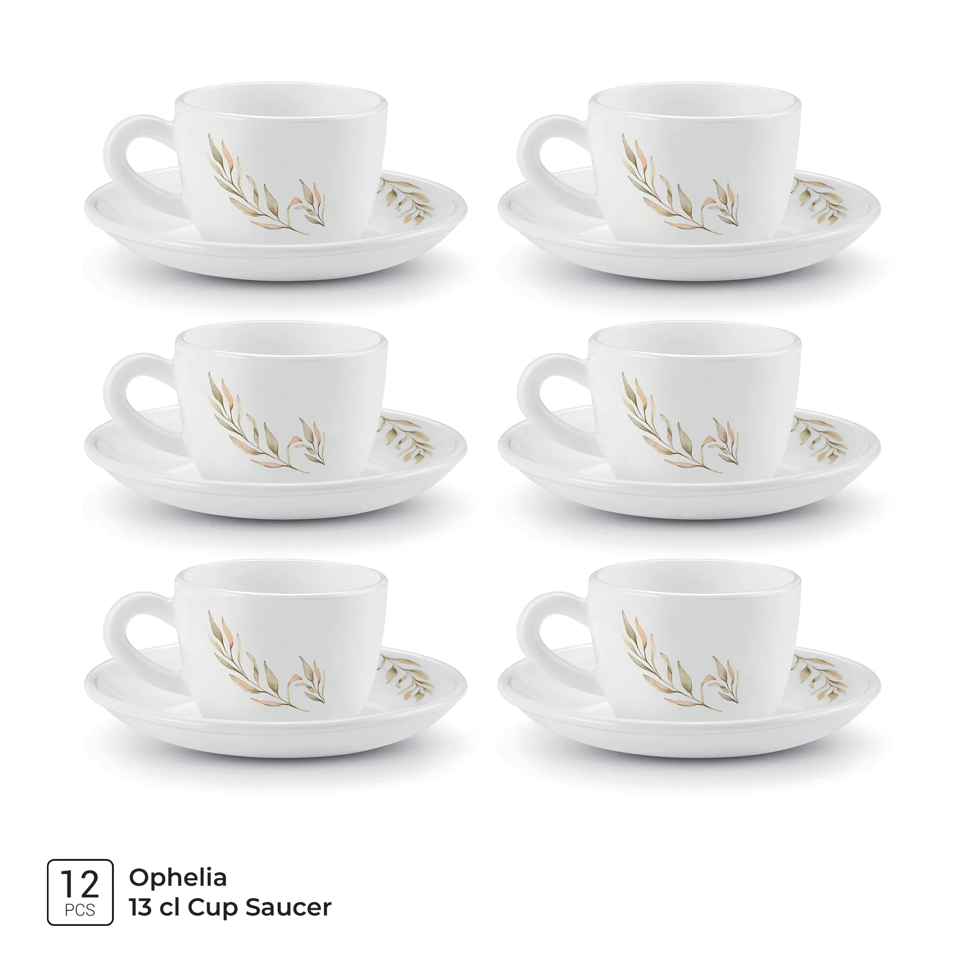 Ophelia 13 CL Cup Saucer Set - SELENE (Treo by Milton) - Image 4