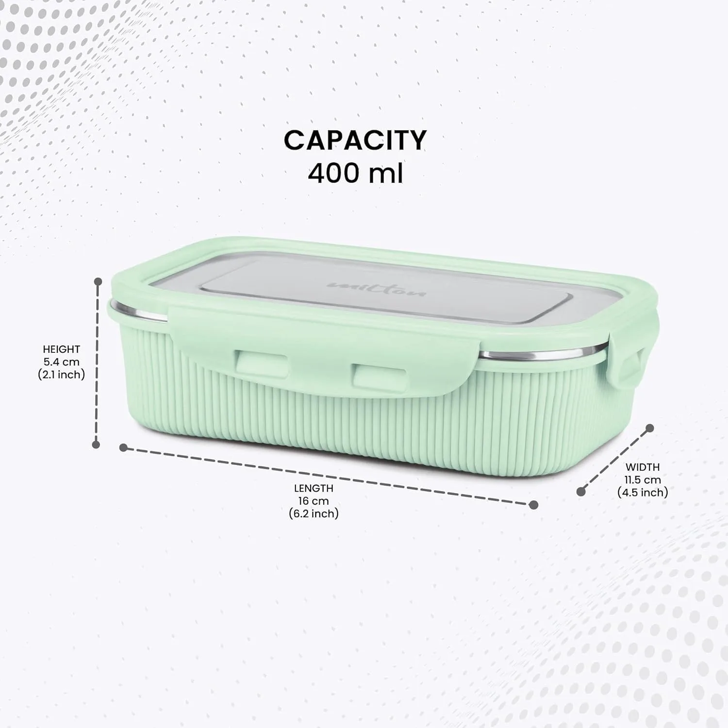 Personalized Cool Touch - Rectangular Container (Milton) - Image 9