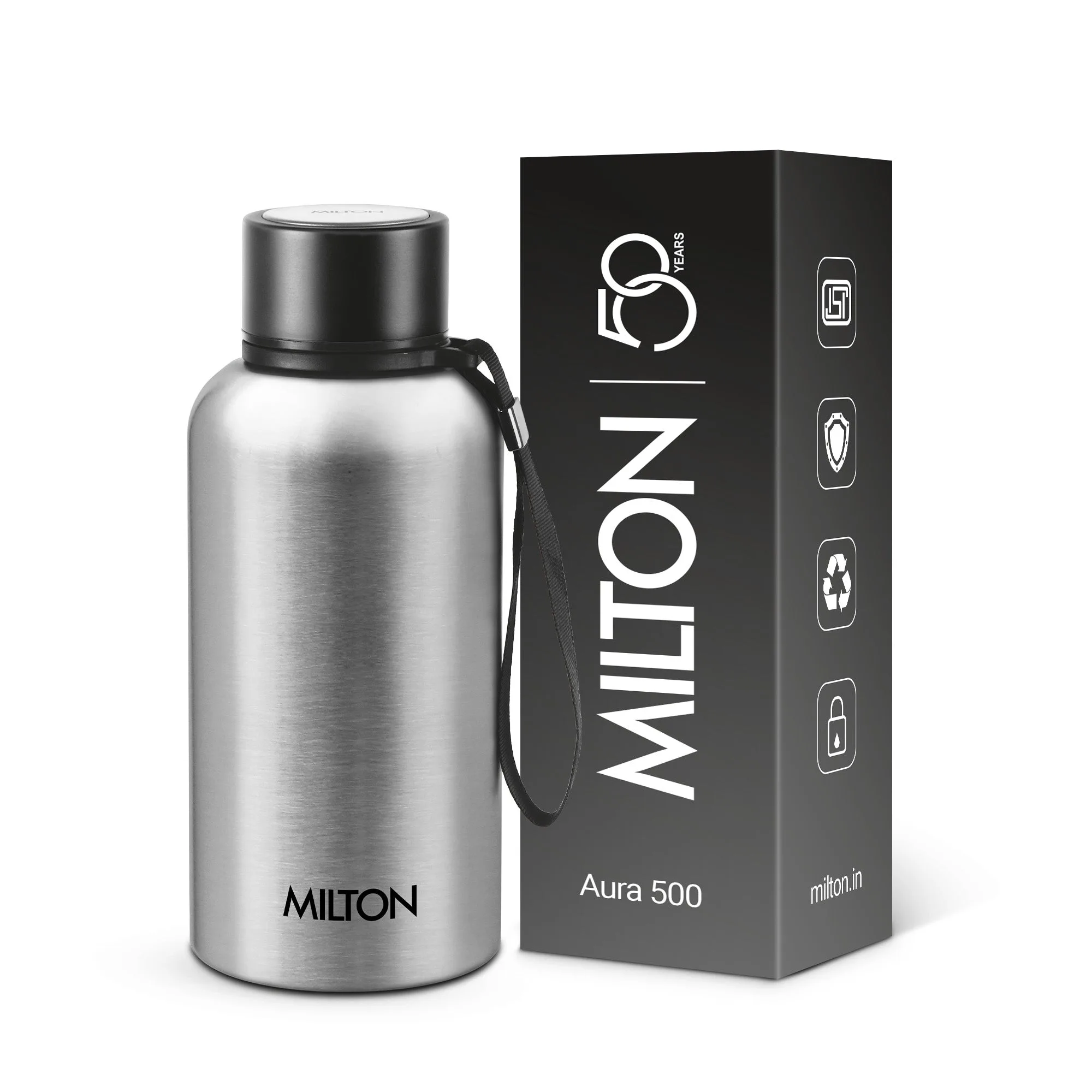 Personalized Aura Thermosteel Bottle (Milton) - Image 51