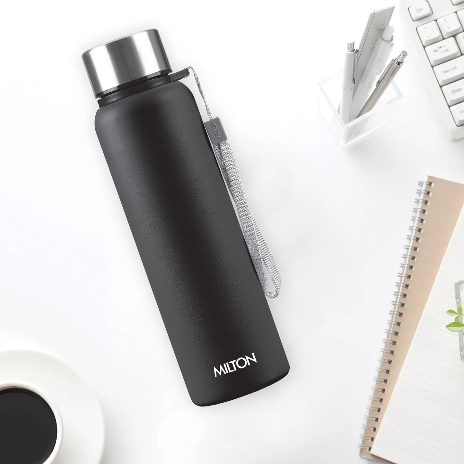 Personalized Brim Stainless Steel Bottle (Milton) - Image 6