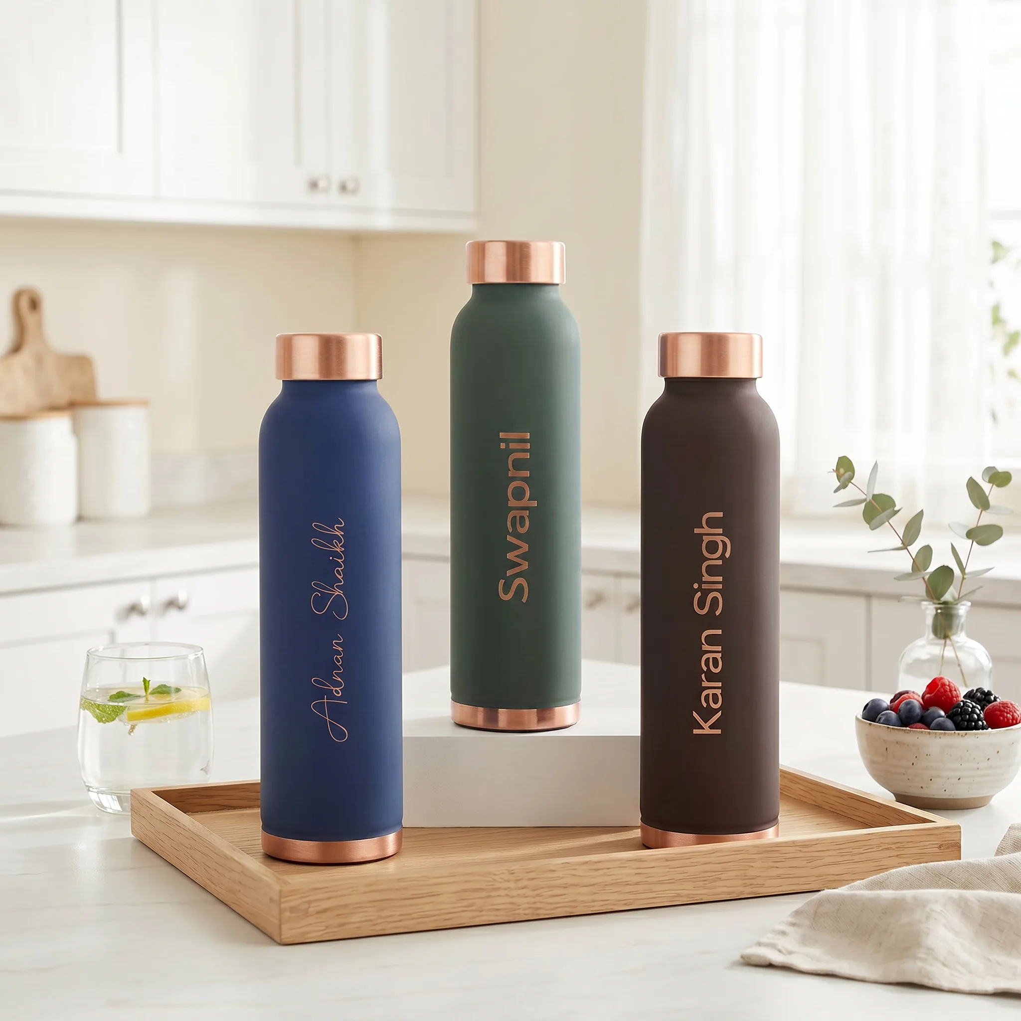 Personalized Copper Arogya Plus Bottle (Milton) - Image 7