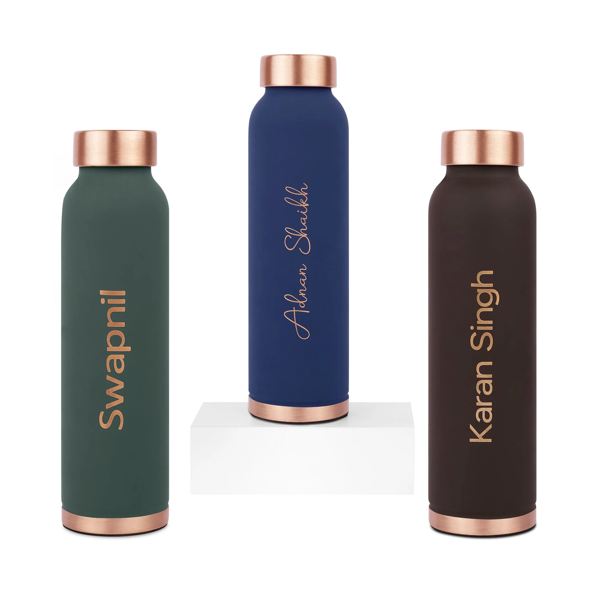 Personalized Copper Arogya Plus Bottle (Milton) - Image 8
