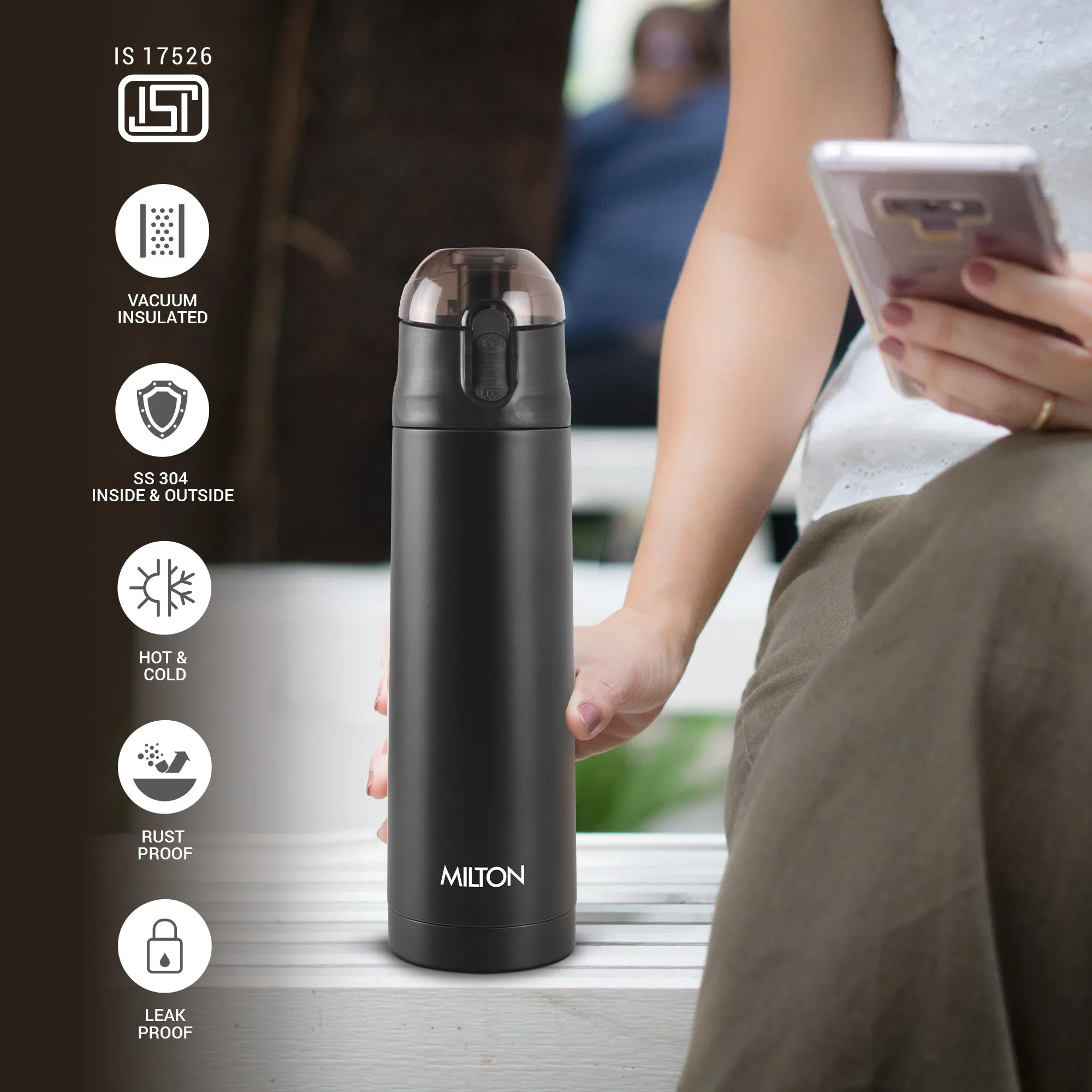 Personalized Crown Thermosteel Bottle (Milton) - Image 5