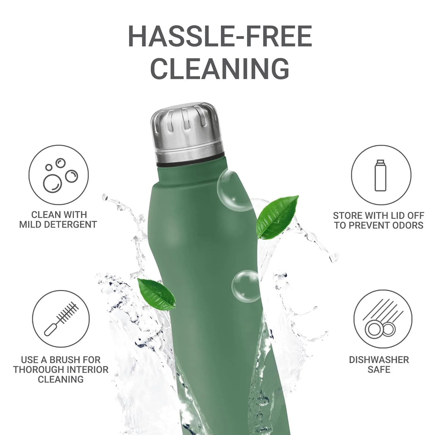 Personalized Elate Stainless Steel Bottle (Milton) - Image 3