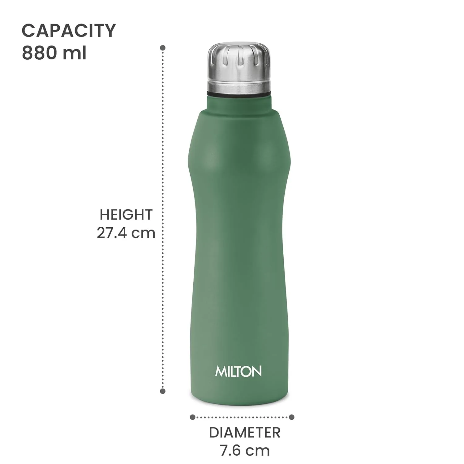 Personalized Elate Stainless Steel Bottle (Milton) - Image 7