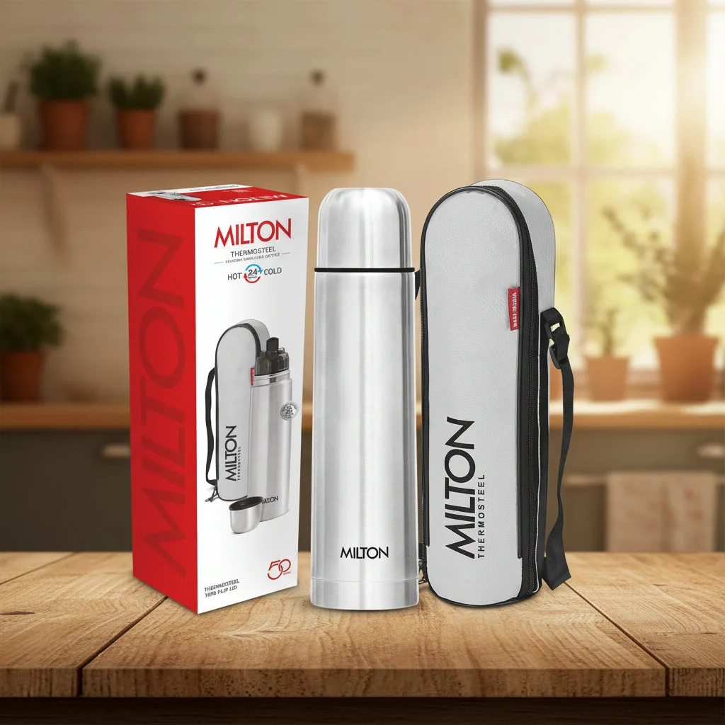 Personalized Flip Lid Thermosteel Bottle (Milton)