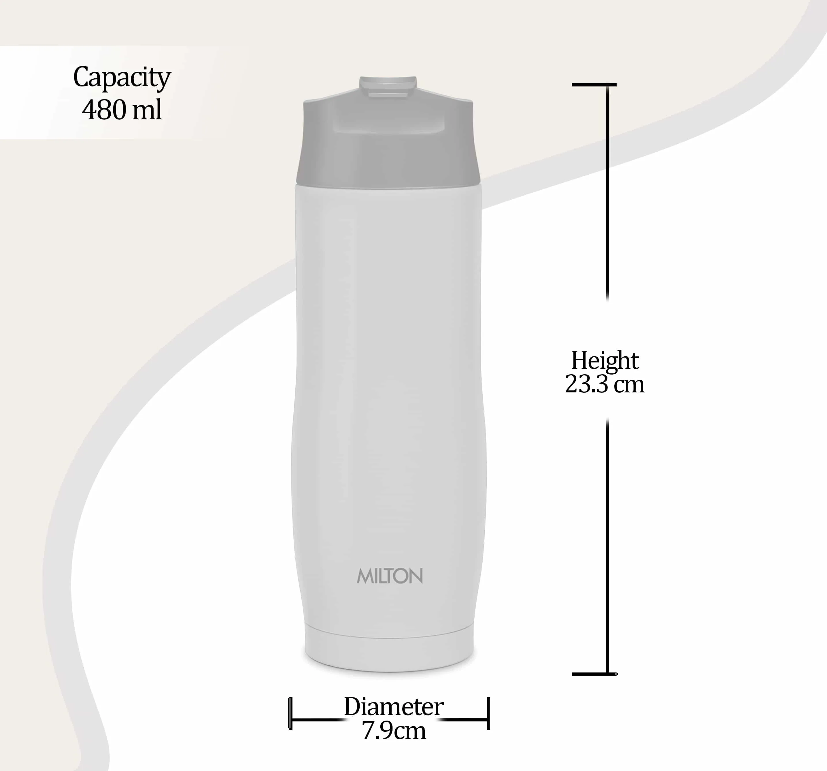 Personalized Revive Thermosteel Water Bottle (Milton) - Image 7