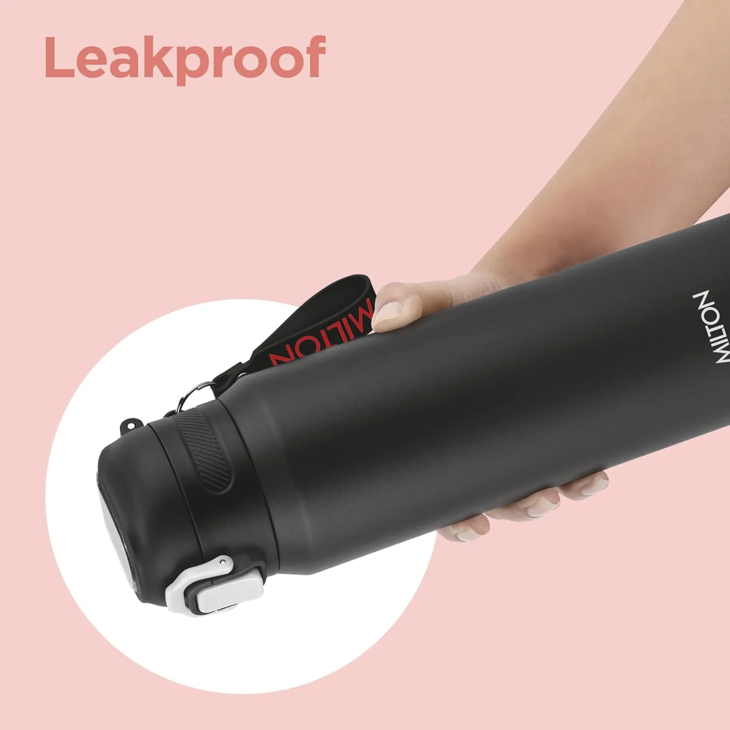 Personalized Swing Hot & Cold Thermosteel Bottle (Milton) - Image 17