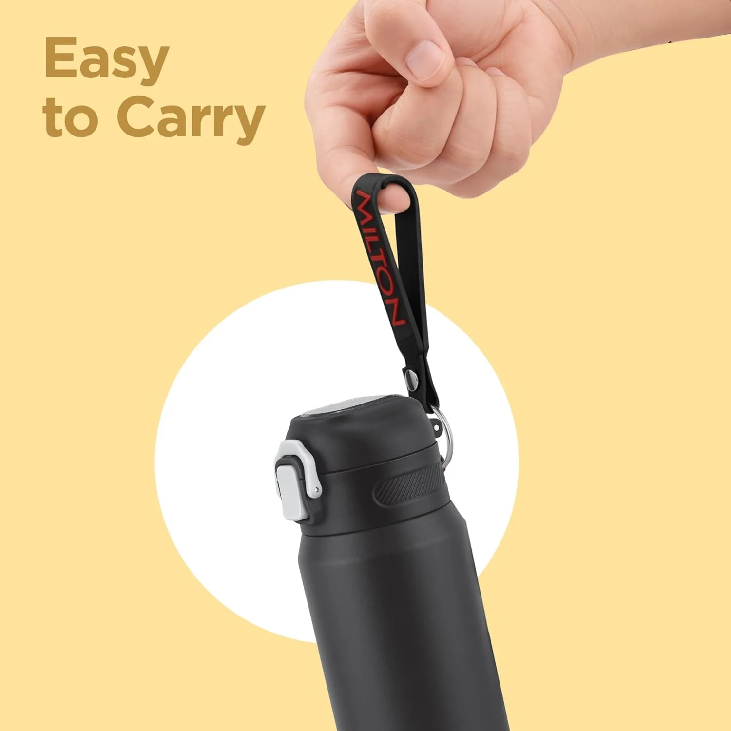 Personalized Swing Hot & Cold Thermosteel Bottle (Milton) - Image 18