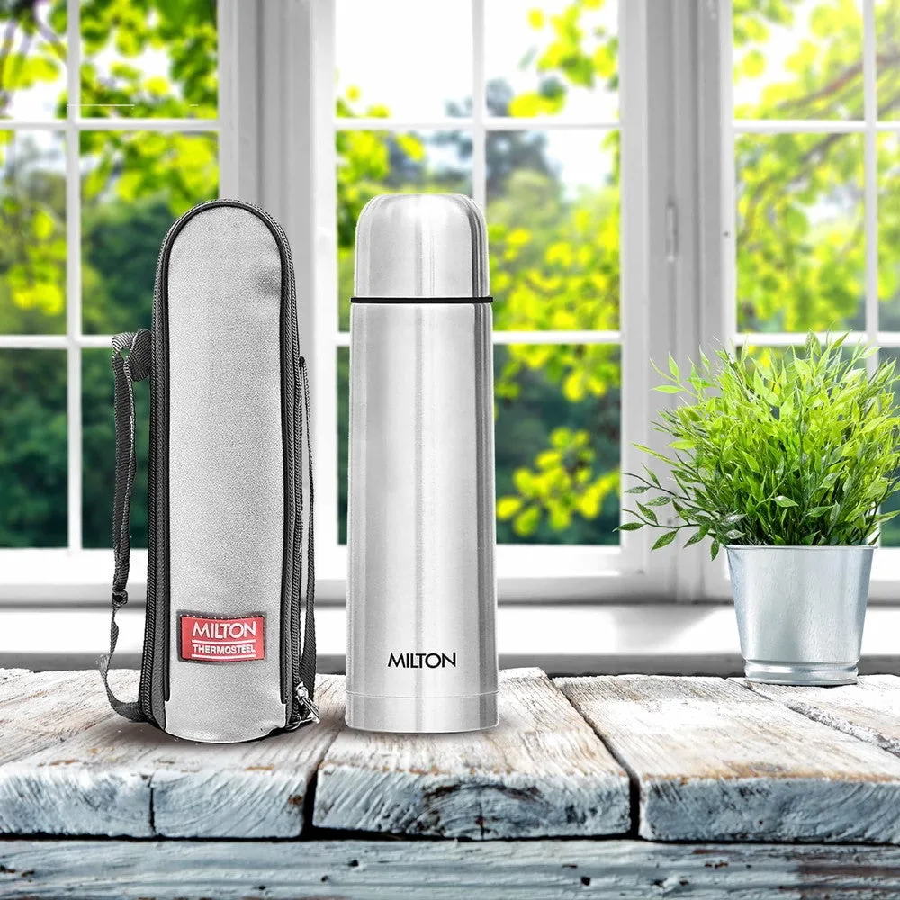 Plain Lid Thermosteel Bottle (Milton) - Image 2
