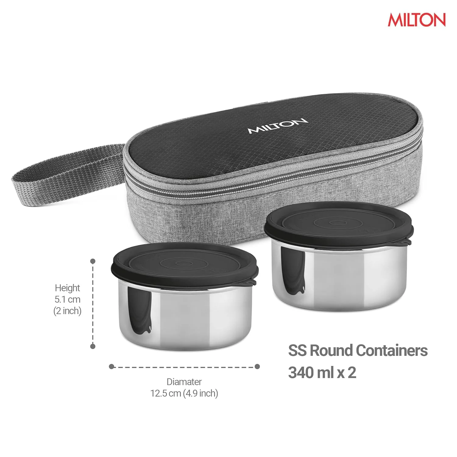 Plato Pack Small Flat Insulated Tiffin And Jacket (Milton) - Image 14