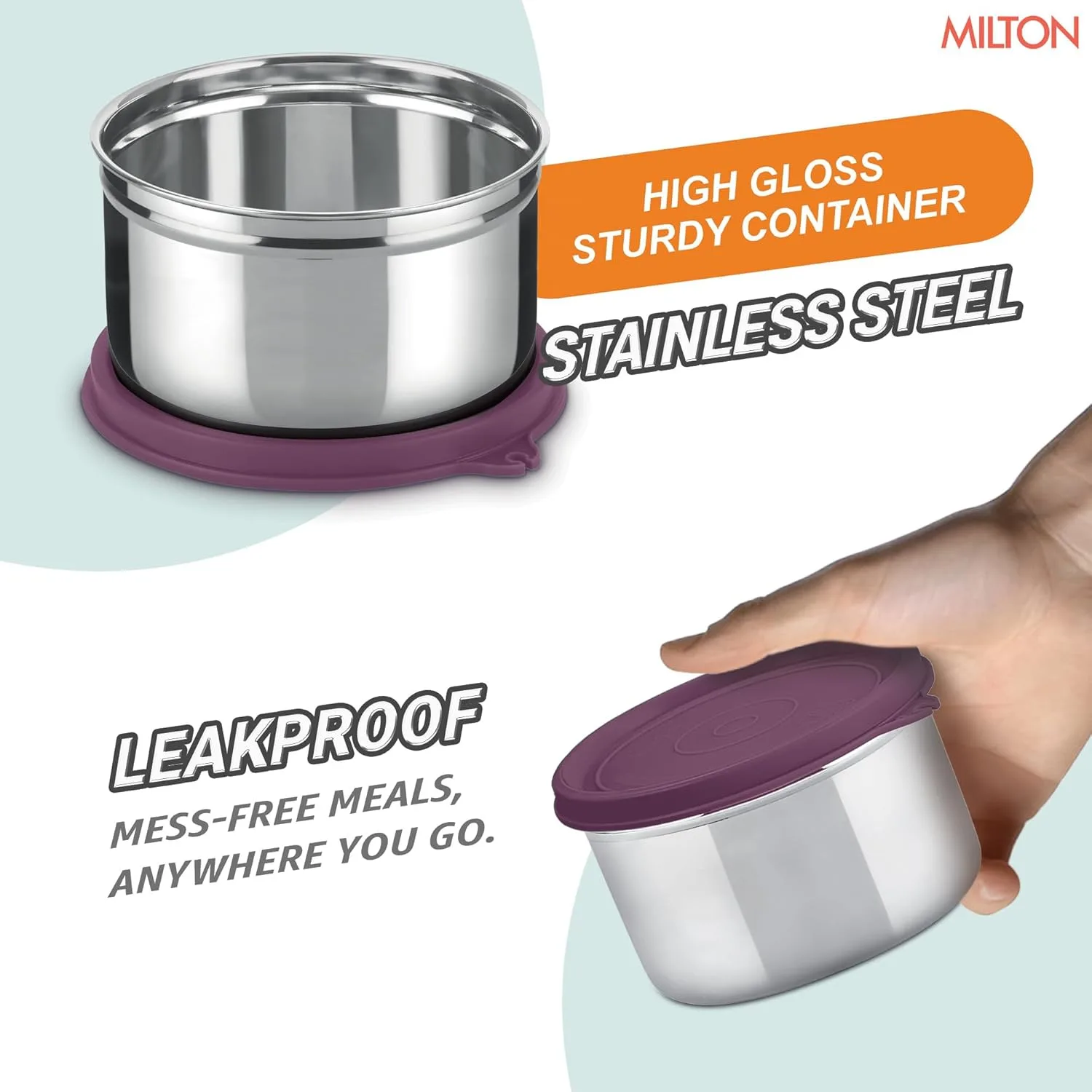 Plato Pack Small Flat Insulated Tiffin And Jacket (Milton) - Image 7