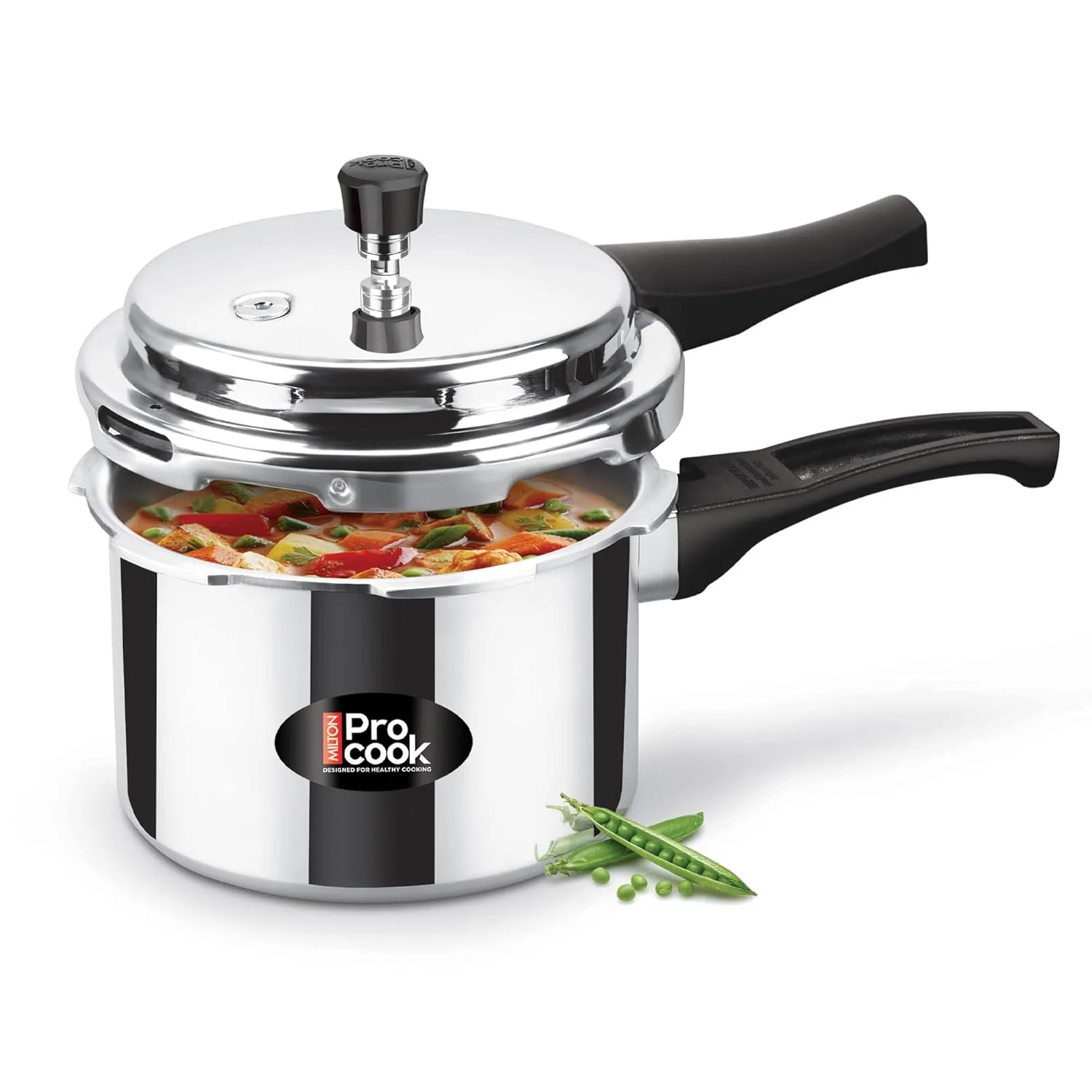 Pressure Cooker Aluminium Outer Lid Induction (Milton Procook) - Image 6
