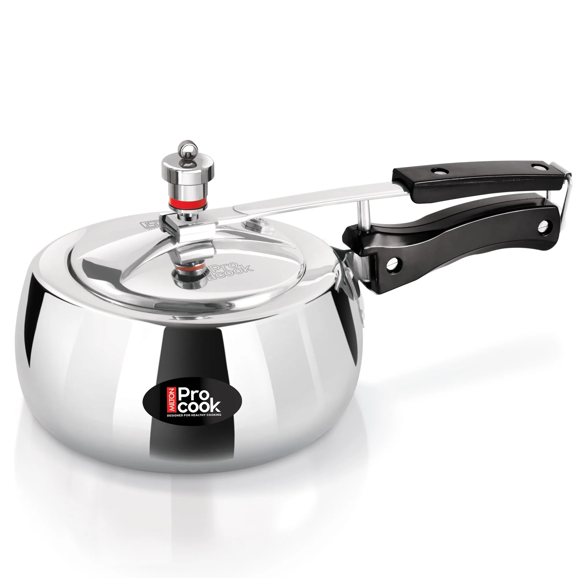 Inner Lid Curve Aluminium Induction Pressure Cooker (Milton Procook) - Image 2