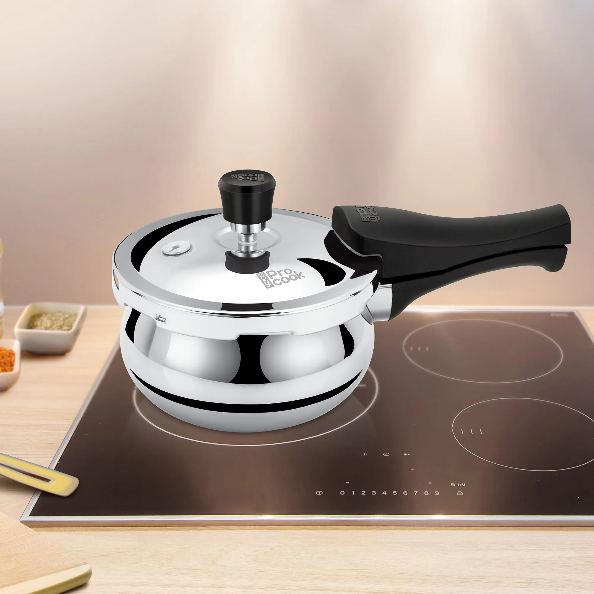 Pressure Cooker Outer Lid Curve Triply (Milton Procook) - Image 3