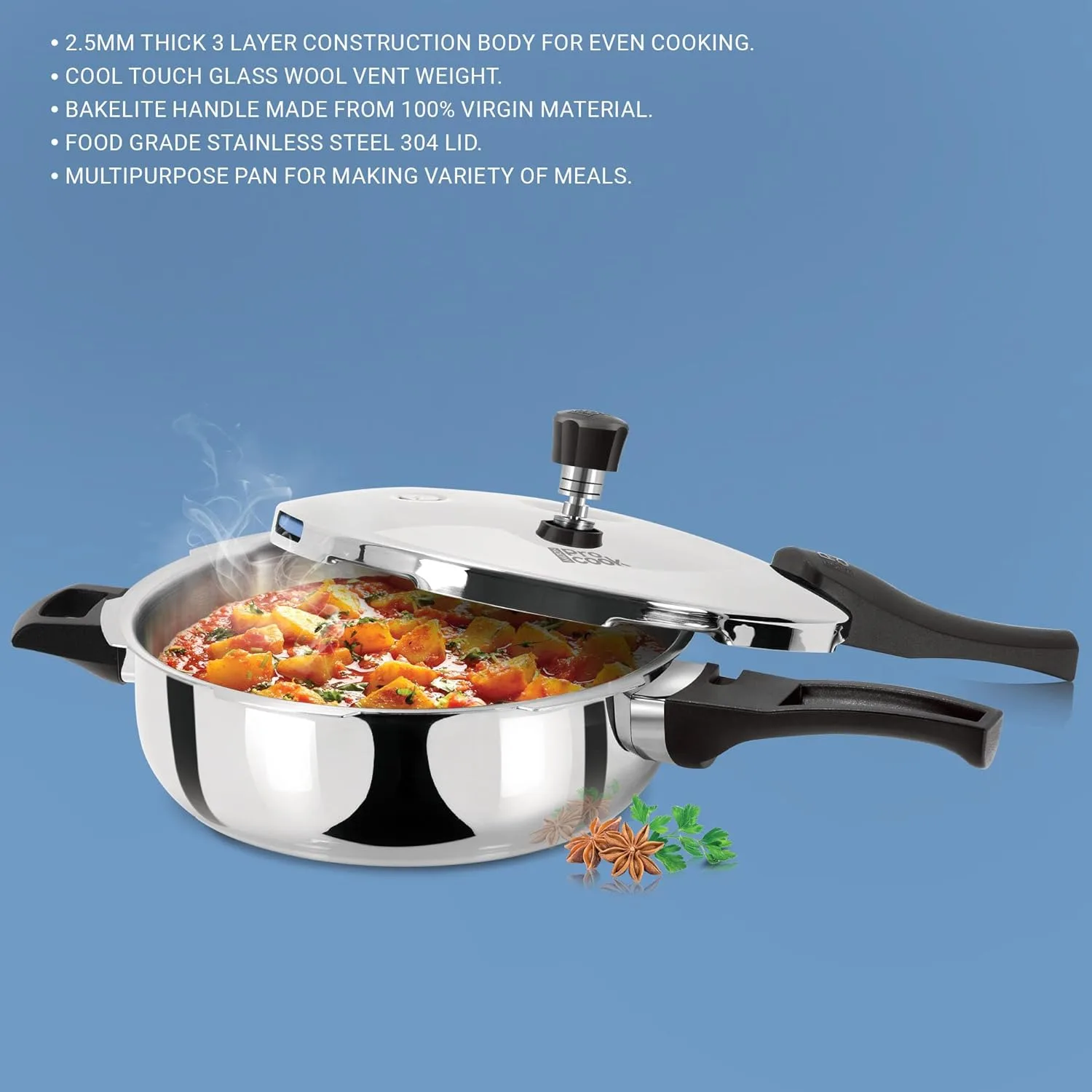 Triply Pressure Cooker (Milton Procook) - Image 8