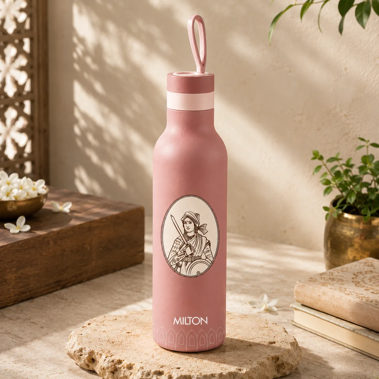Pride of India Thermosteel Bottle - Rani Laxmi Bai (Milton) - Image 1