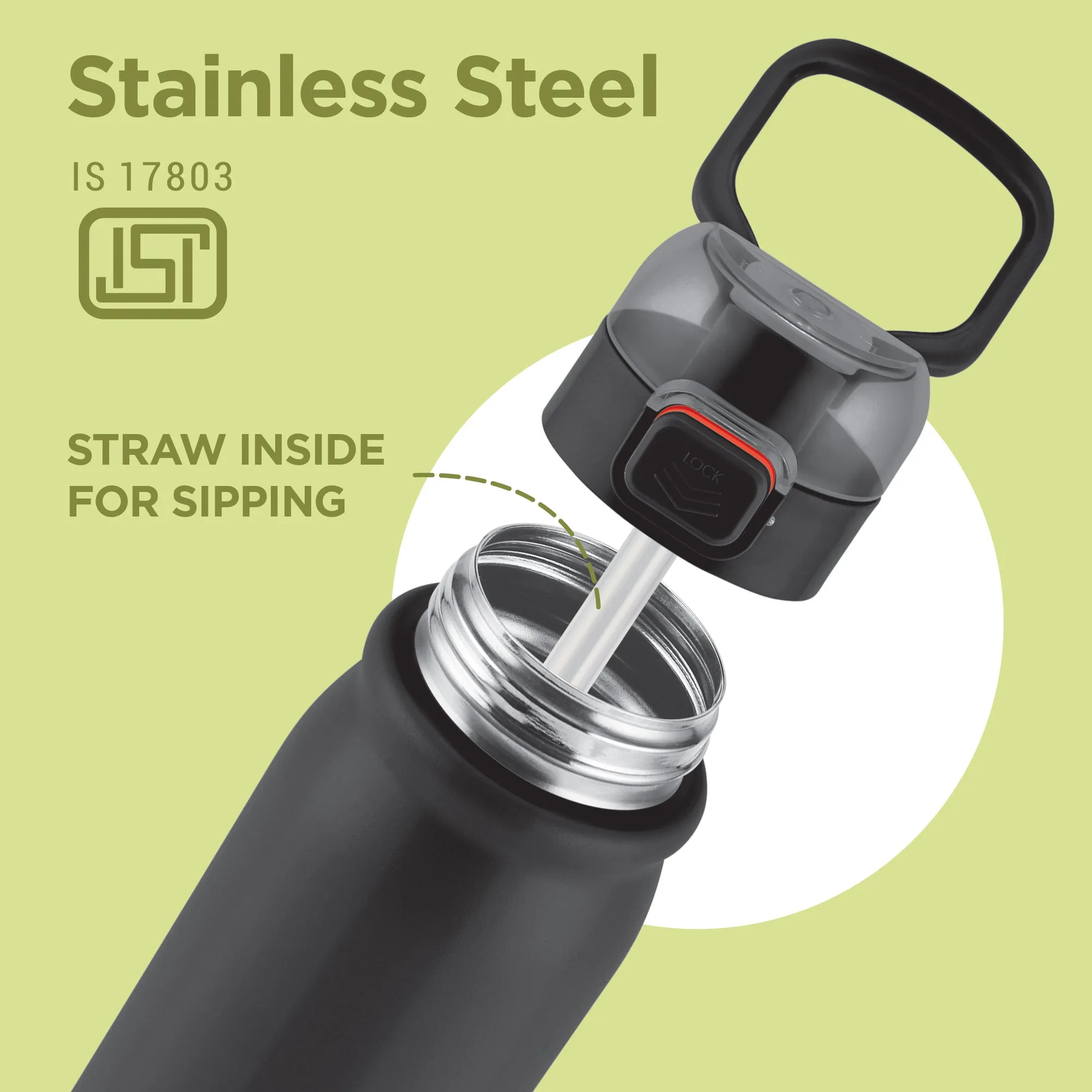 Reva Stainless Steel Bottle (Milton) - Image 7