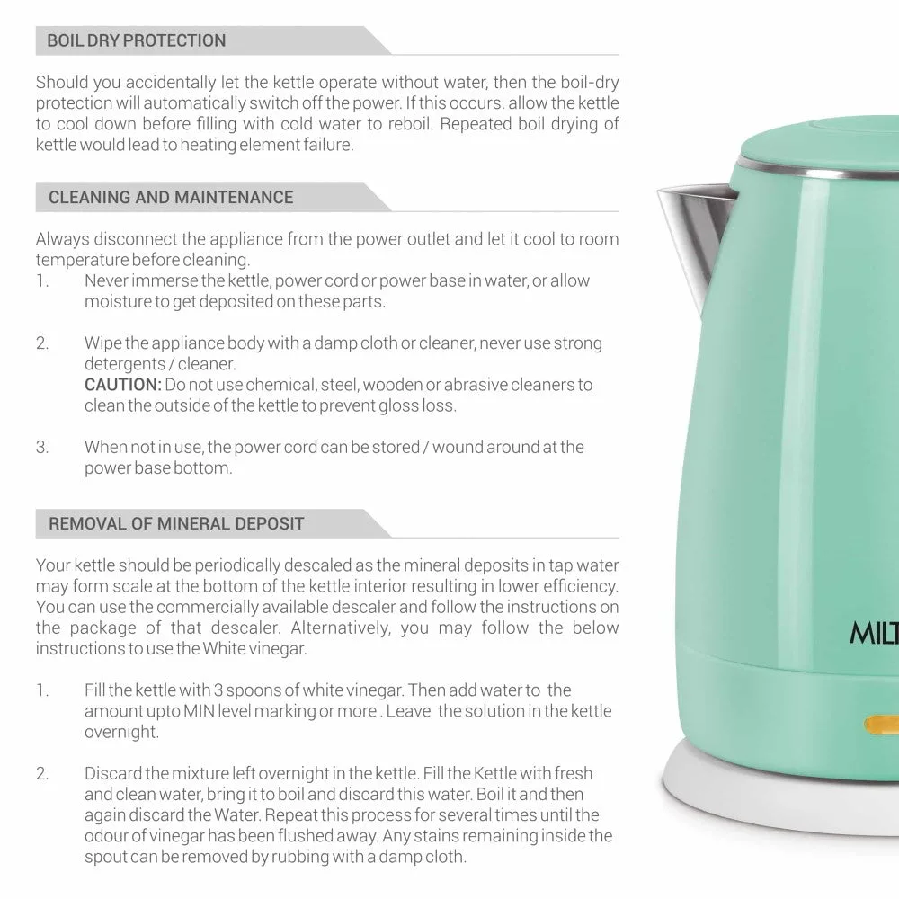 Riga Electric Kettle (Milton) - Image 11