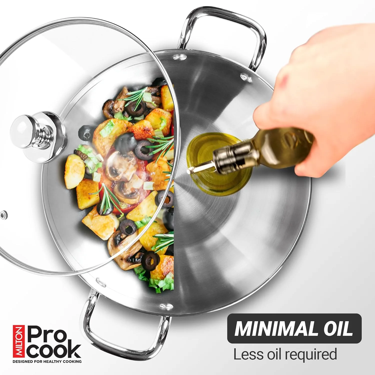 Sandwich Bottom Cookware Set (Milton Procook) - Image 3