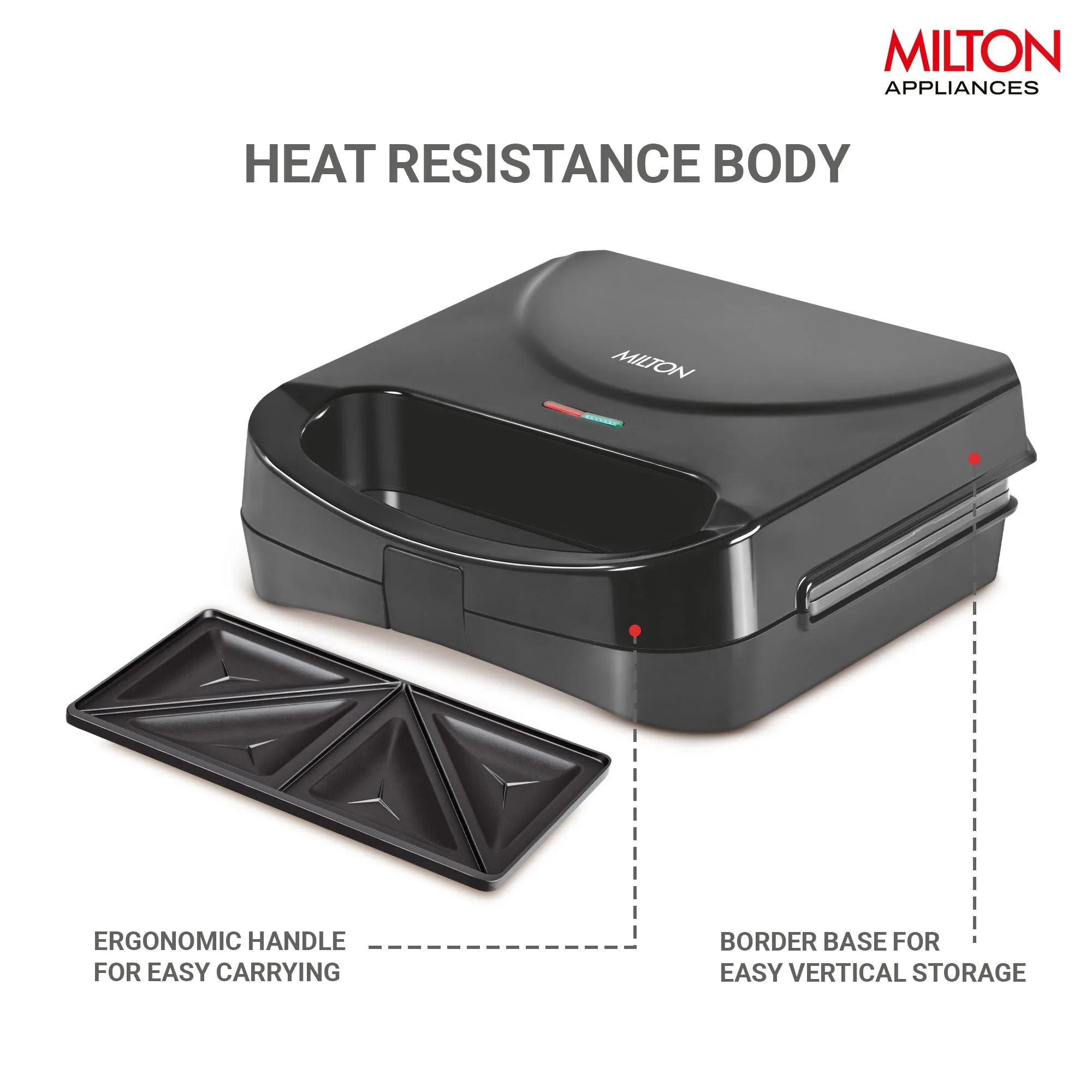 Sandwich Maker HSM011 (Milton) - Image 8