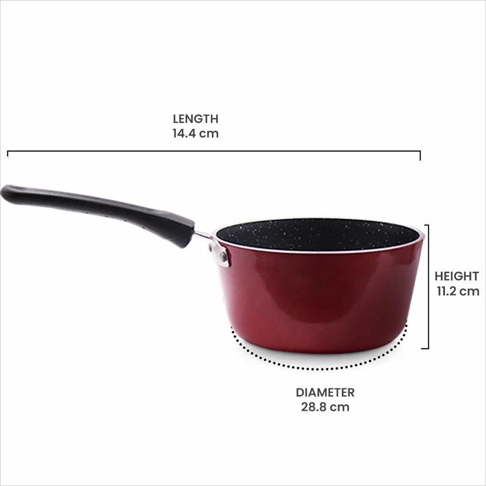 Sauce Pan Granito Non Induction (Milton Procook) - Image 8