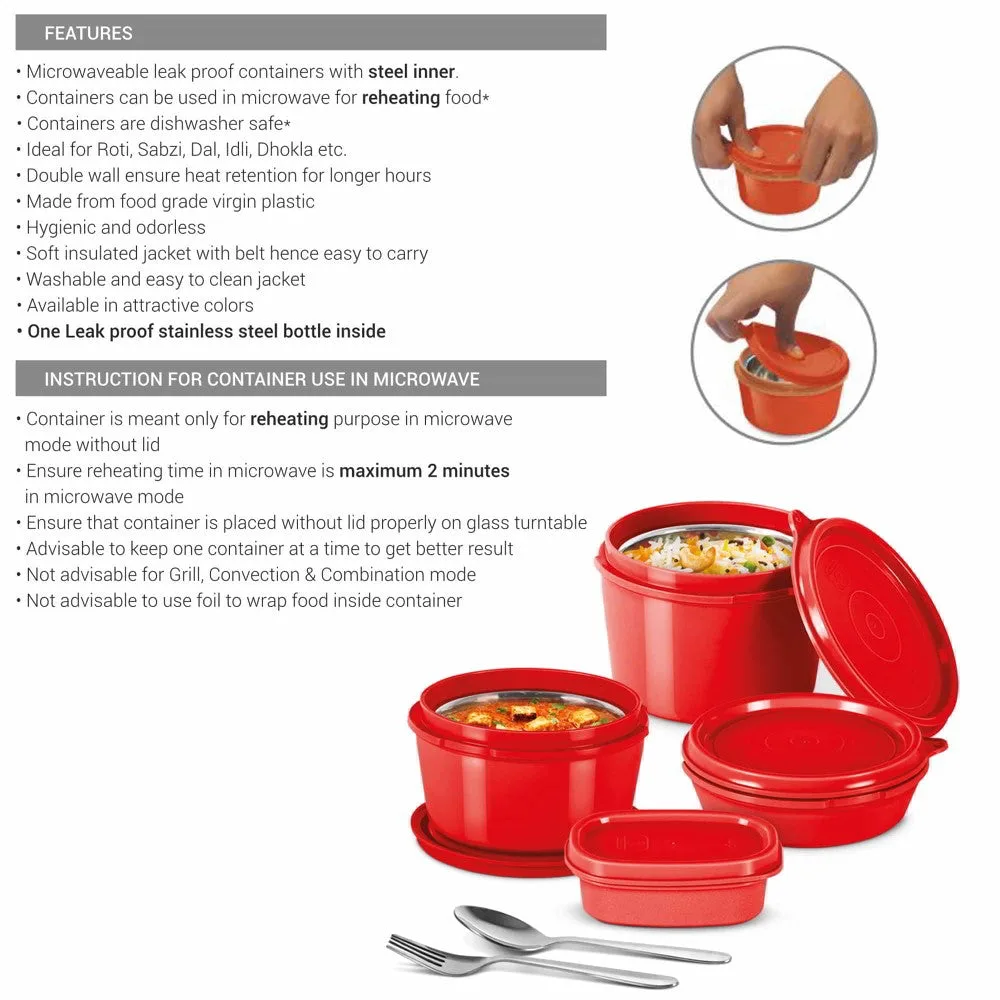 Savor Lunch Stainless Steel Containers (Milton) - Image 8